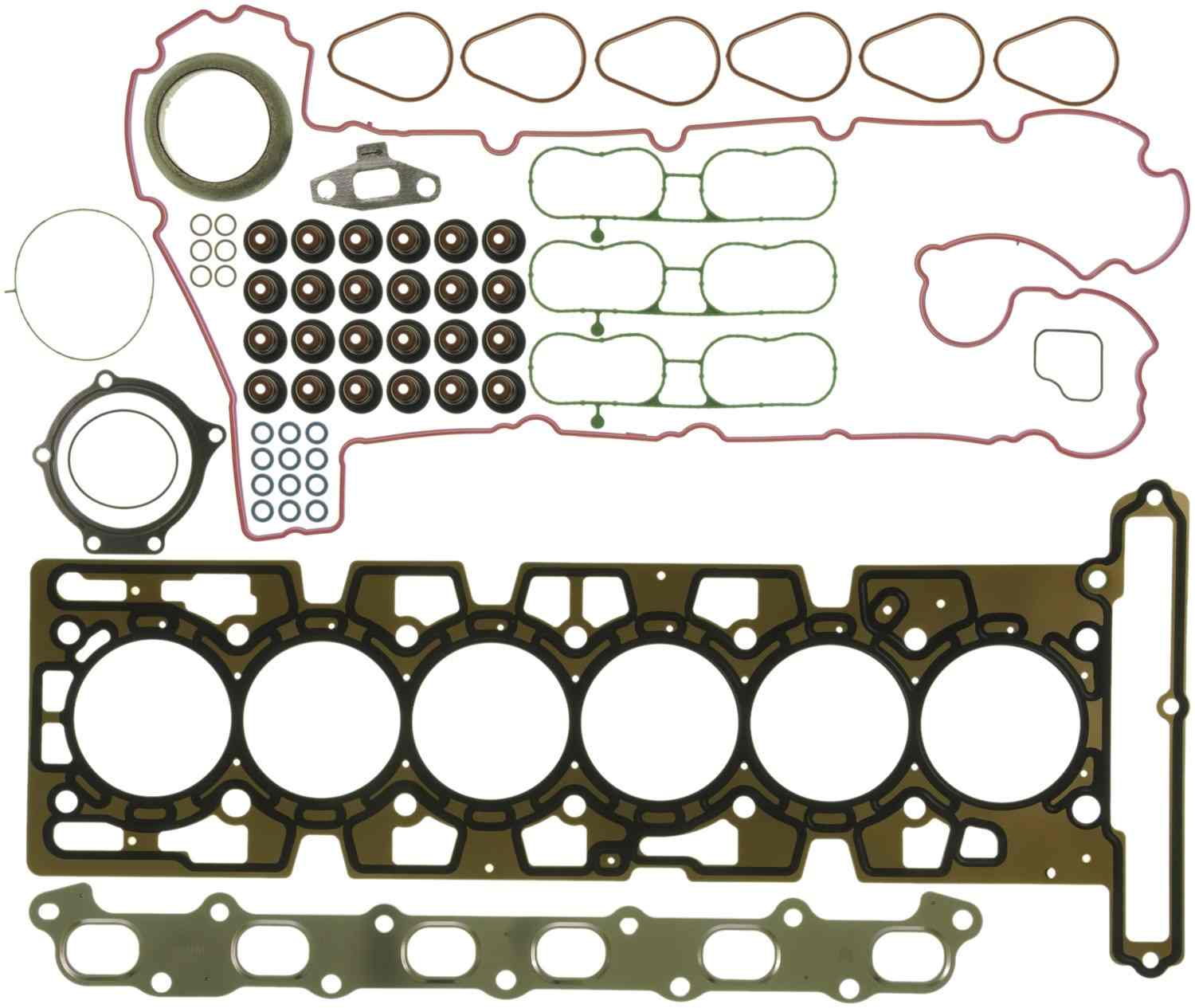 mahle engine cylinder head gasket set  frsport hs54385