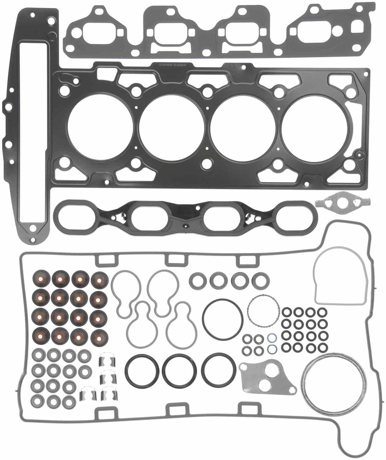 mahle engine cylinder head gasket set  frsport hs54440