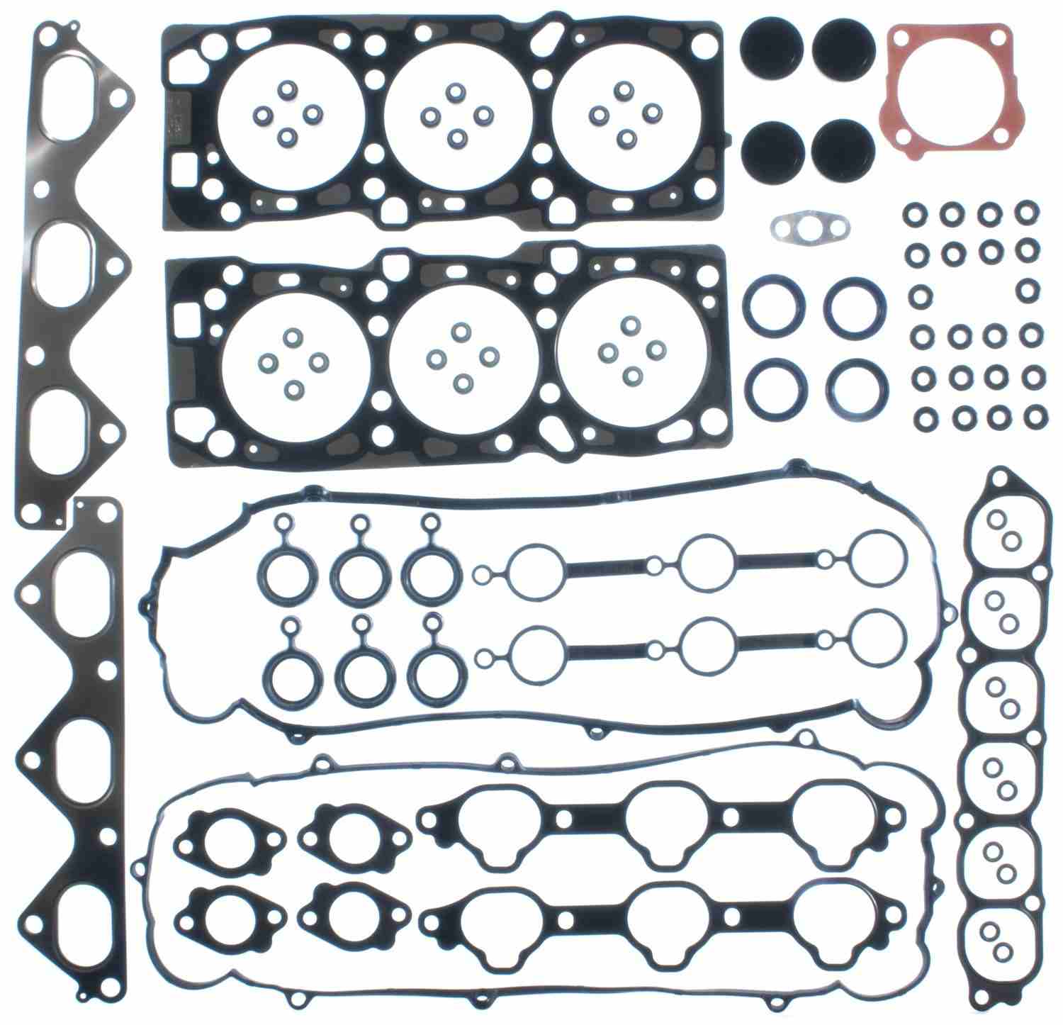 mahle engine cylinder head gasket set  frsport hs54451