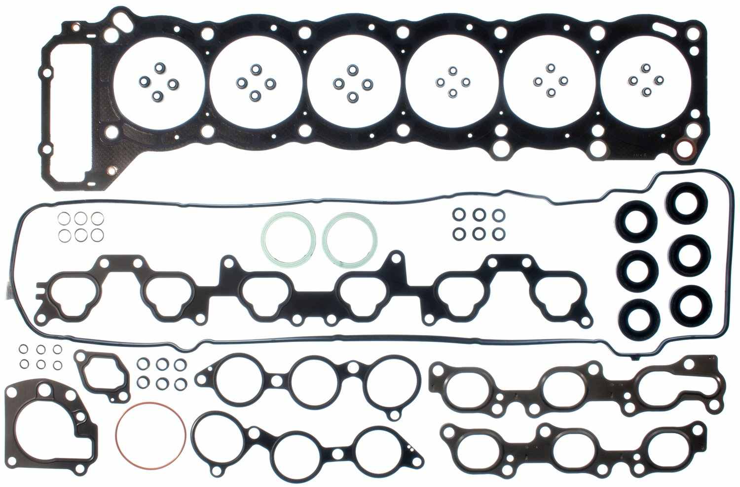 MAHLE Engine Cylinder Head Gasket Set  top view frsport HS54466