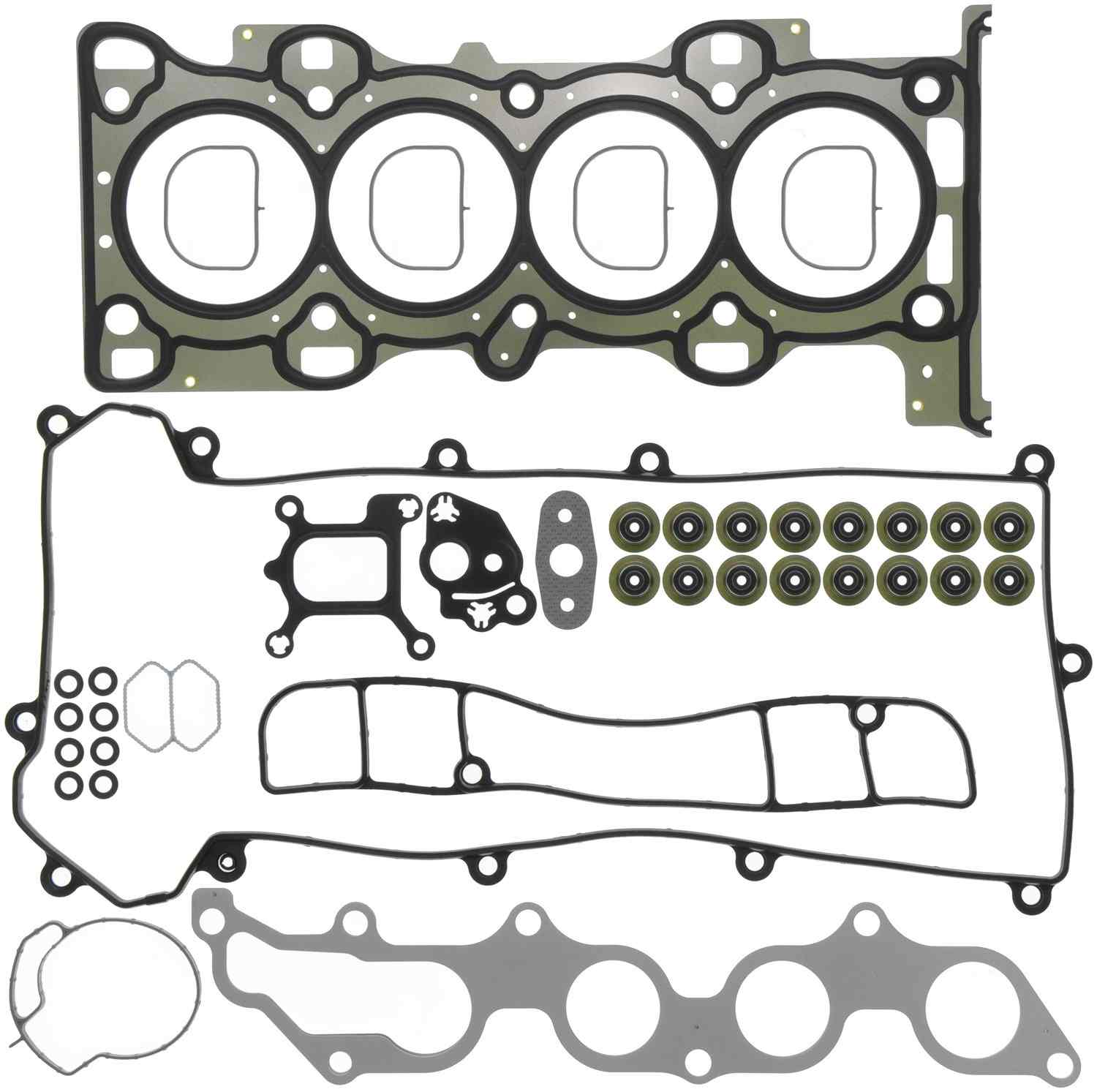 MAHLE Engine Cylinder Head Gasket Set  top view frsport HS54516