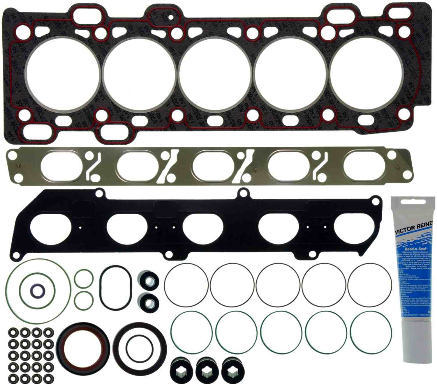 MAHLE Engine Cylinder Head Gasket Set  top view frsport HS54549