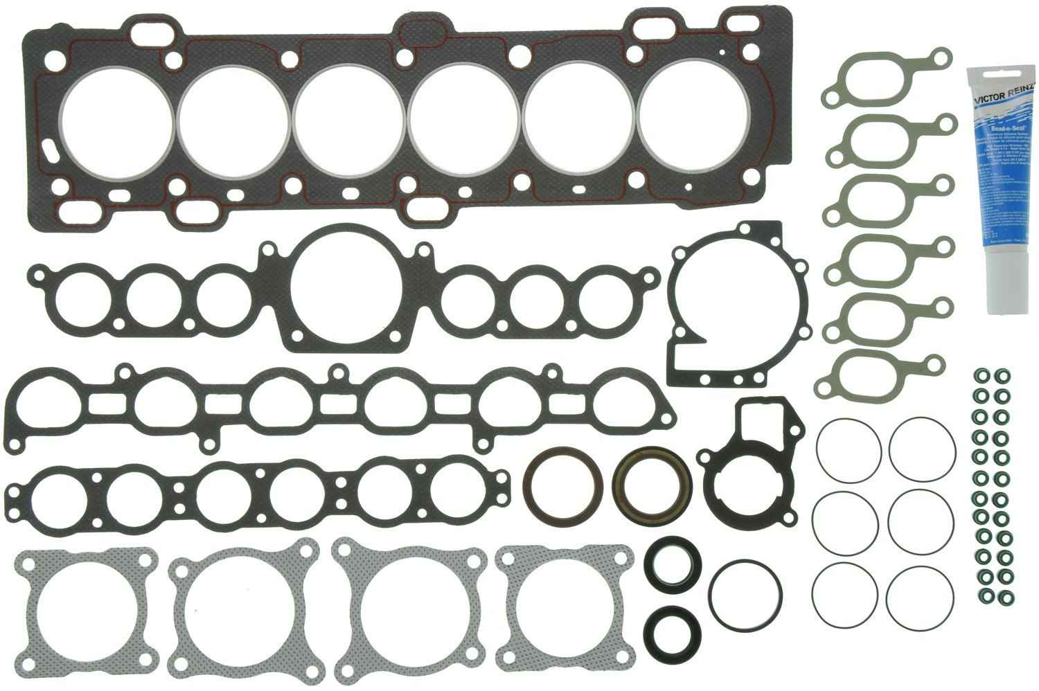 mahle engine cylinder head gasket set  frsport hs54553