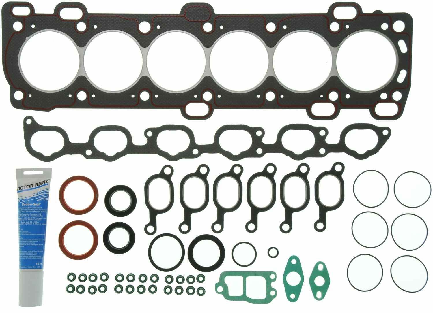 MAHLE Engine Cylinder Head Gasket Set  top view frsport HS54568