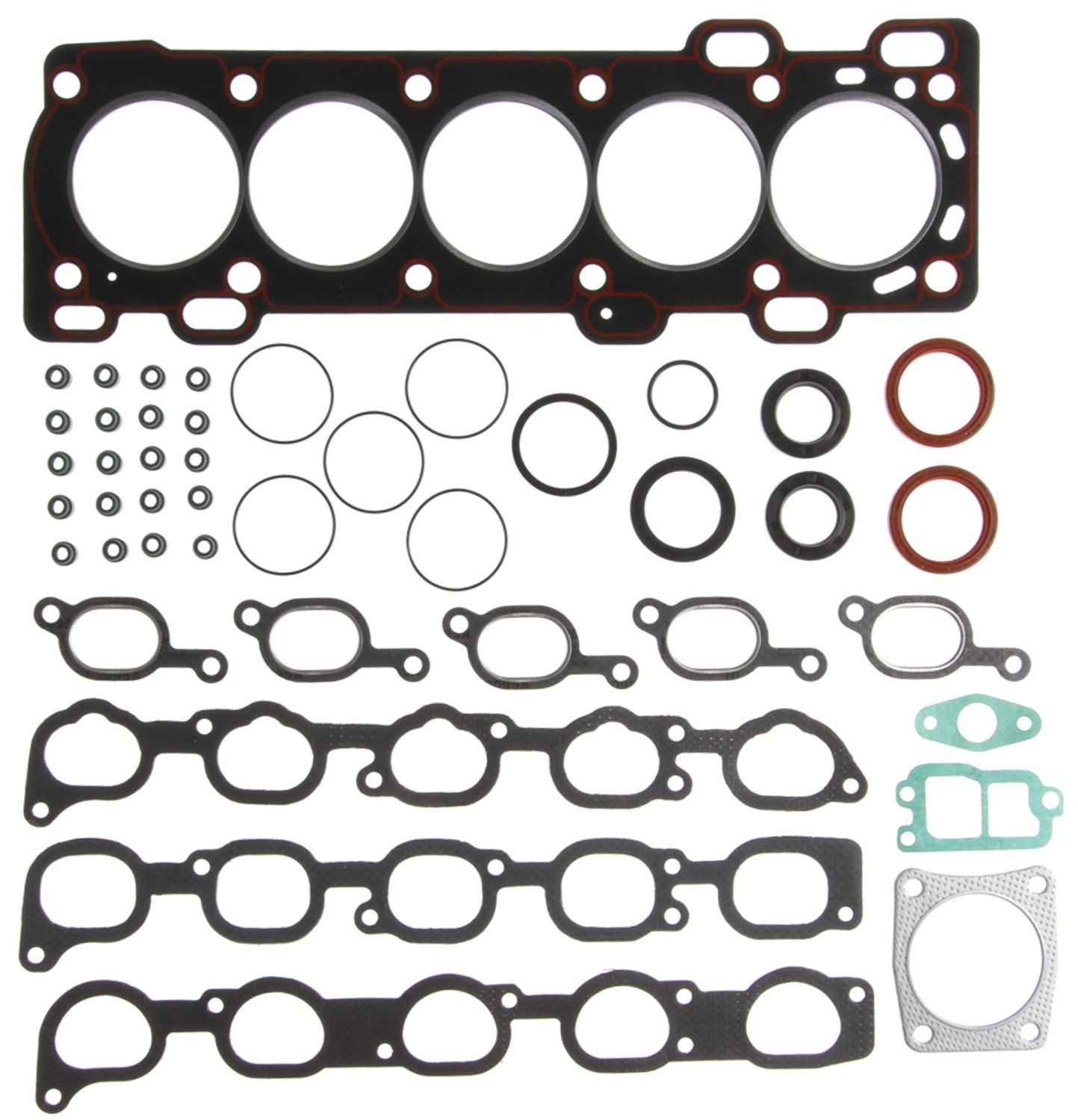 mahle engine cylinder head gasket set  frsport hs54570