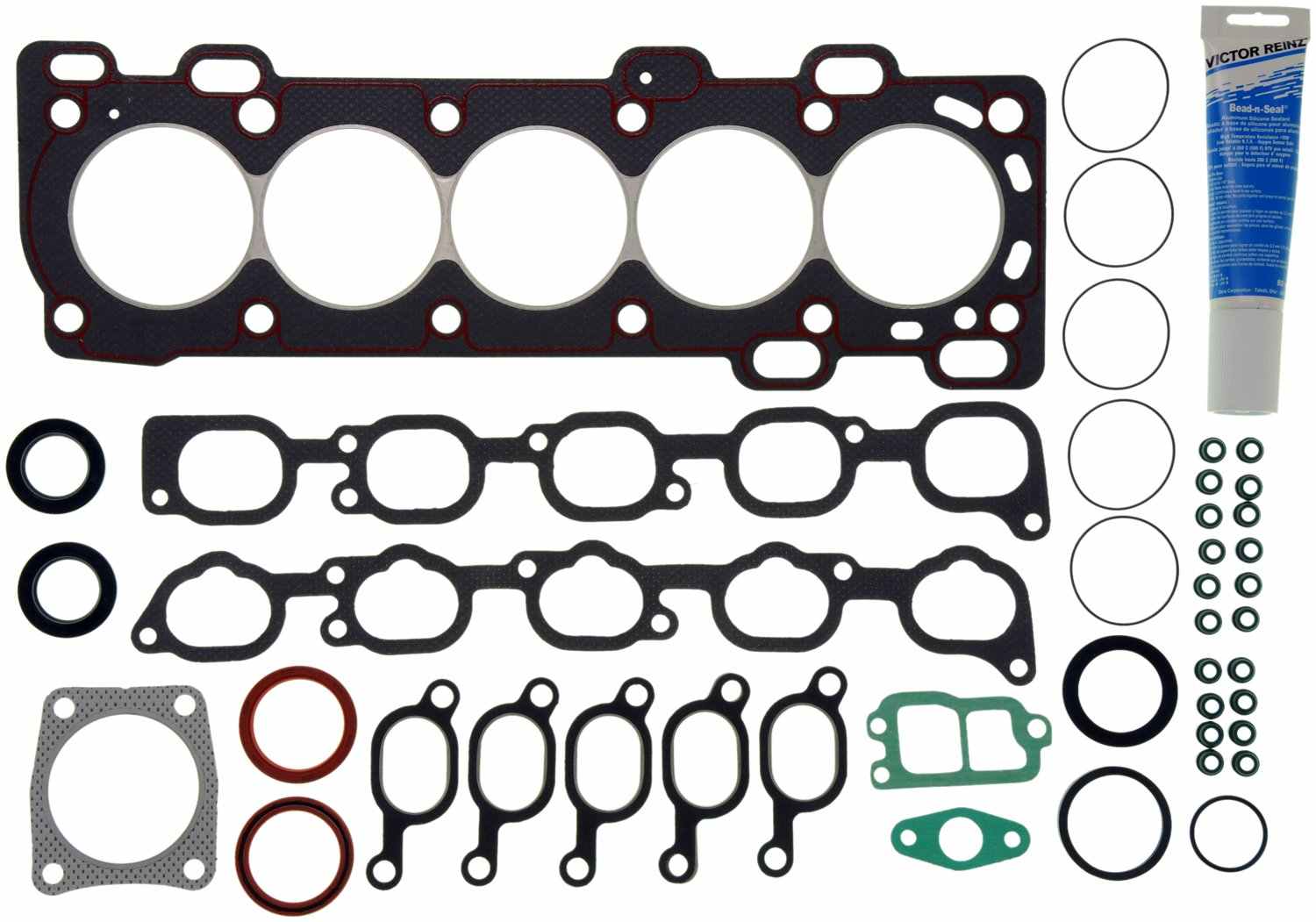 MAHLE Engine Cylinder Head Gasket Set  top view frsport HS54570