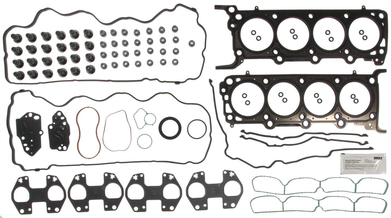 mahle engine cylinder head gasket set  frsport hs54604c