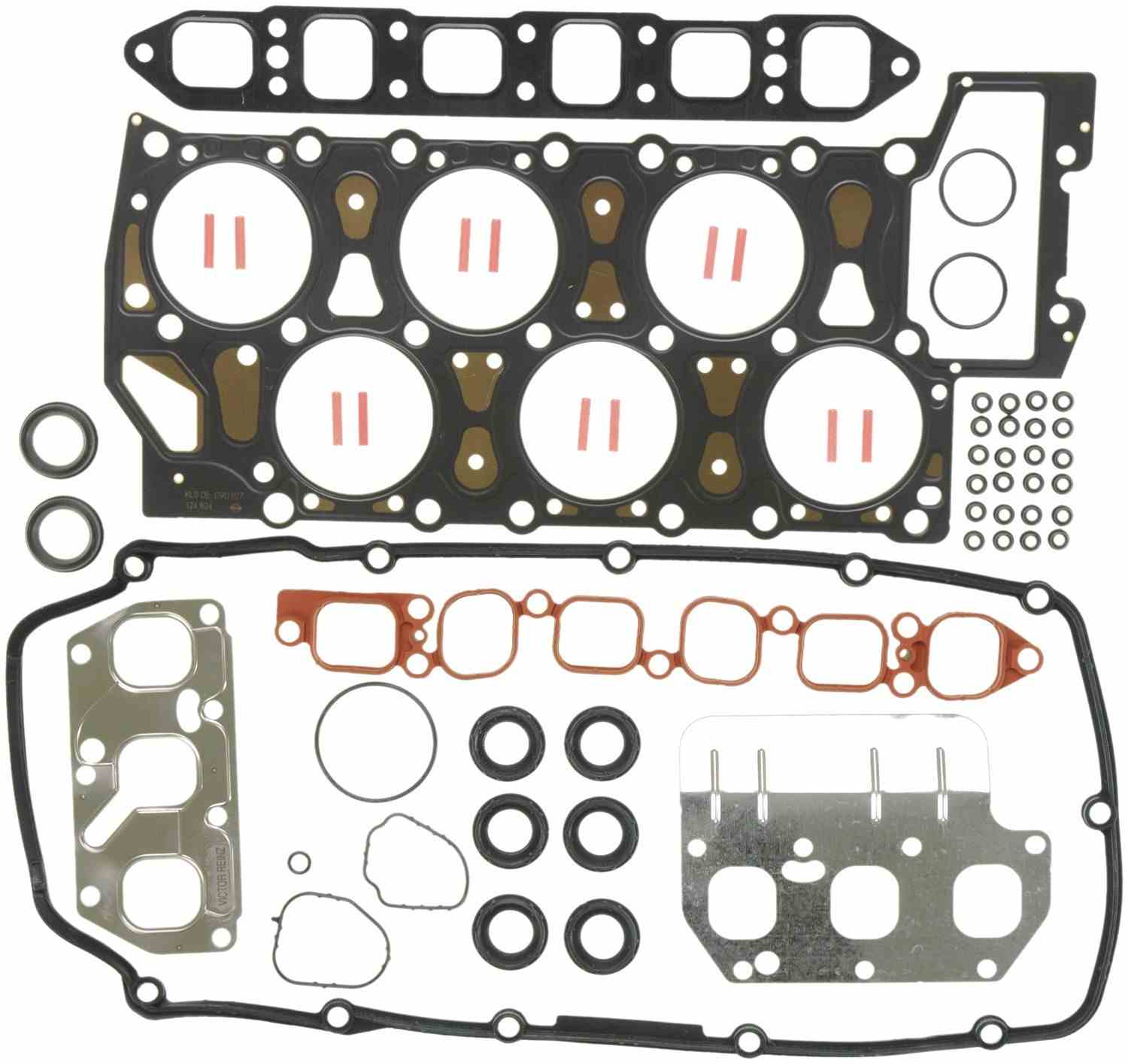 mahle engine cylinder head gasket set  frsport hs54628