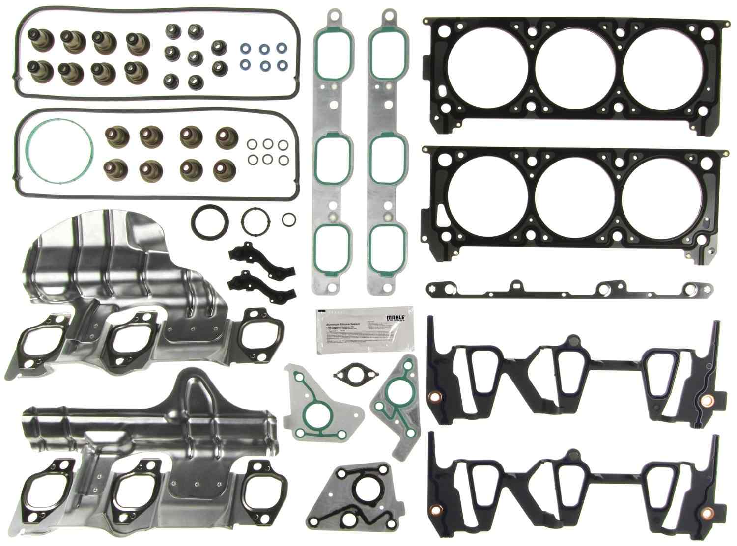 mahle engine cylinder head gasket set  frsport hs54648