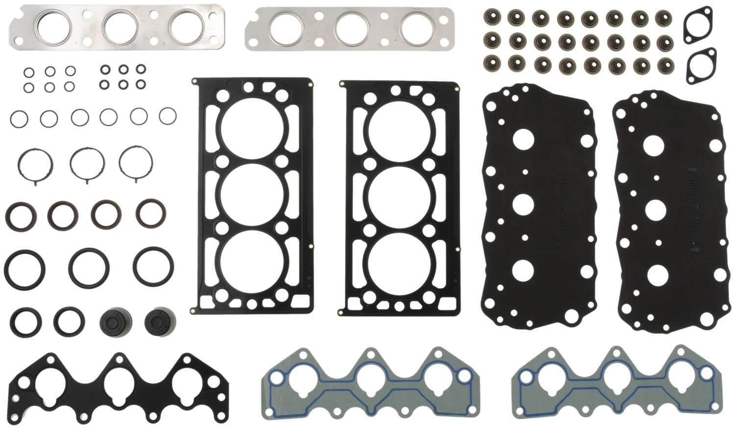 mahle engine cylinder head gasket set  frsport hs54695