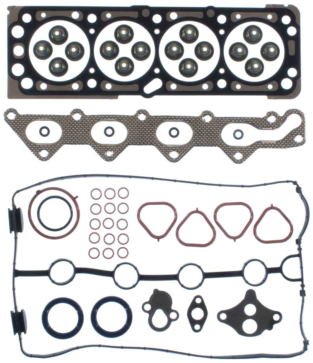 MAHLE Engine Cylinder Head Gasket Set  top view frsport HS54700