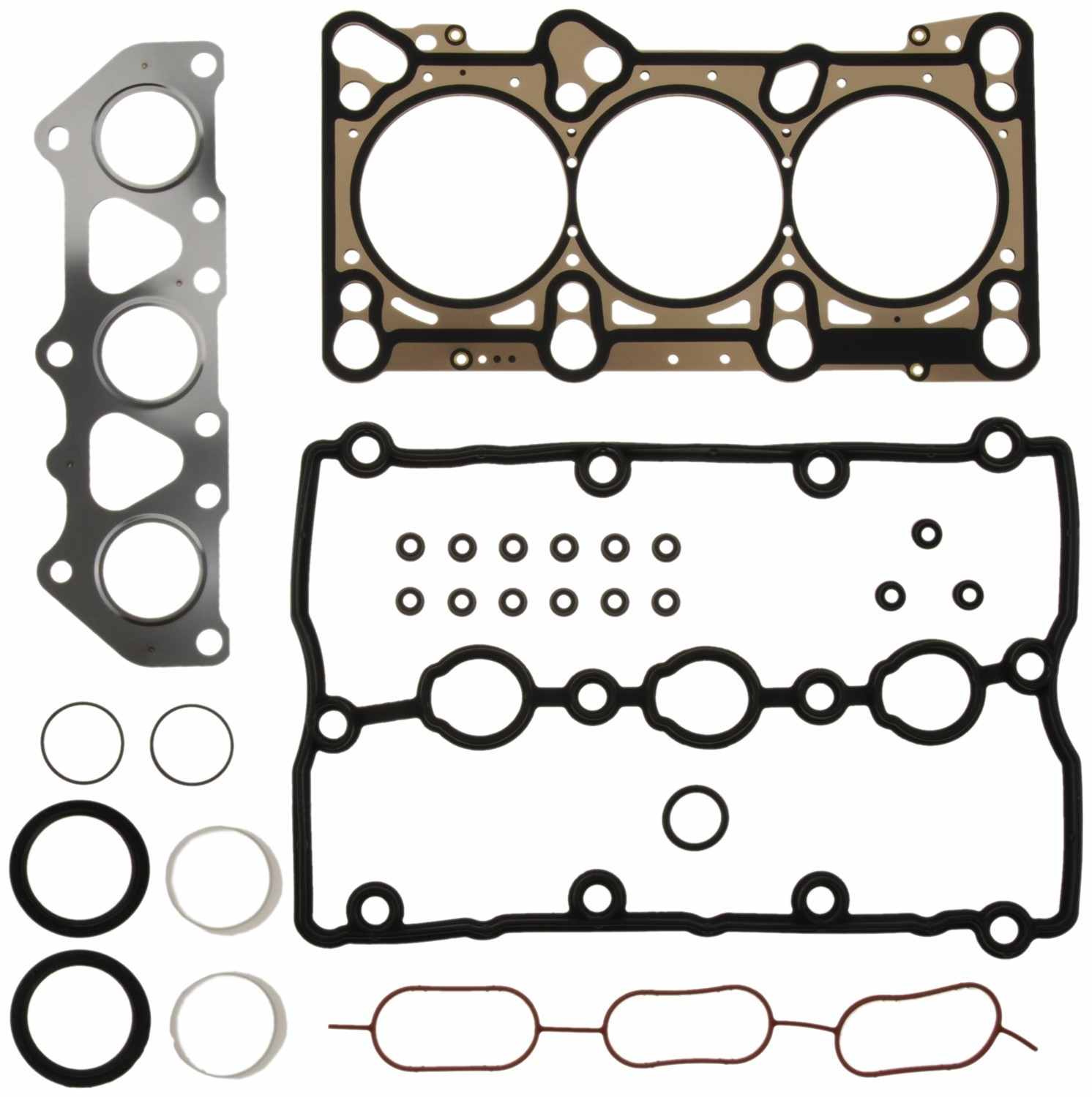 mahle engine cylinder head gasket set  frsport hs54724