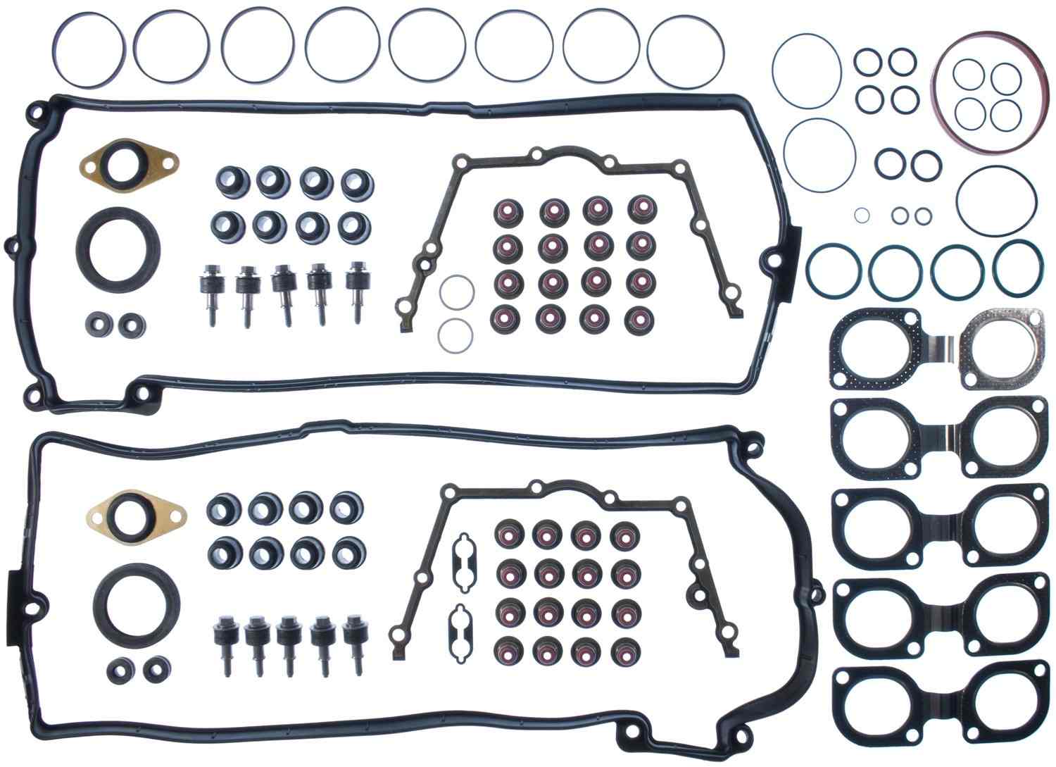 mahle engine cylinder head gasket set  frsport hs54813