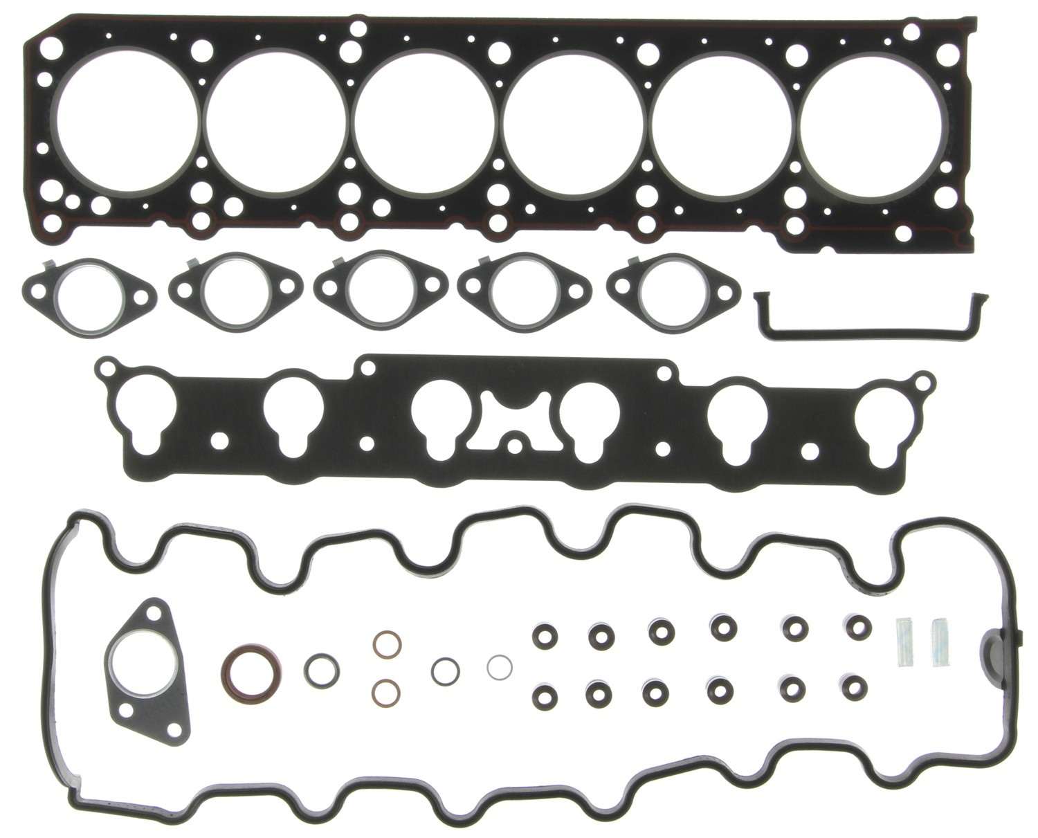 MAHLE Engine Cylinder Head Gasket Set  top view frsport HS54912