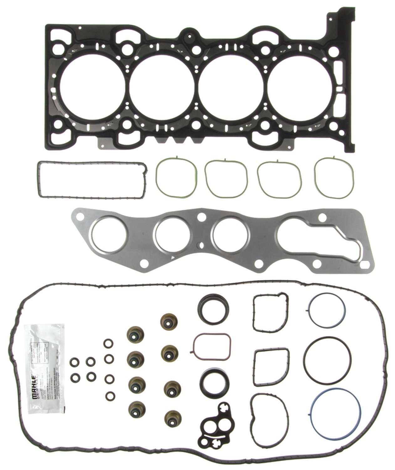 mahle engine cylinder head gasket set  frsport hs54980a