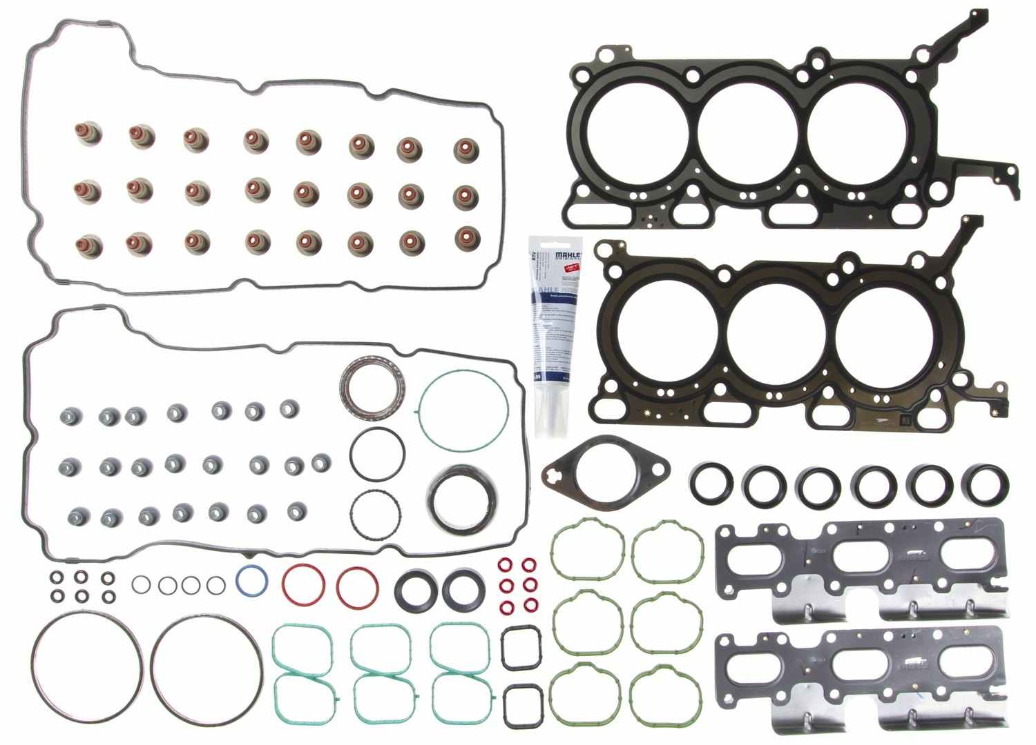 MAHLE Engine Cylinder Head Gasket Set  top view frsport HS54991