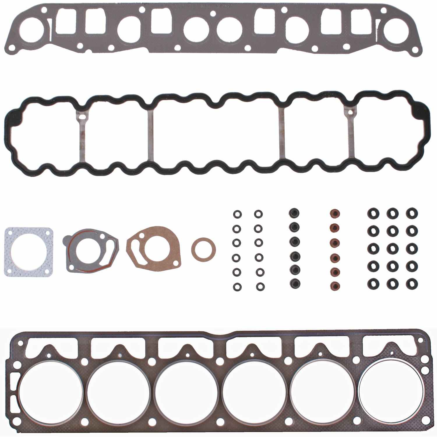 MAHLE Engine Cylinder Head Gasket Set  top view frsport HS5713Z