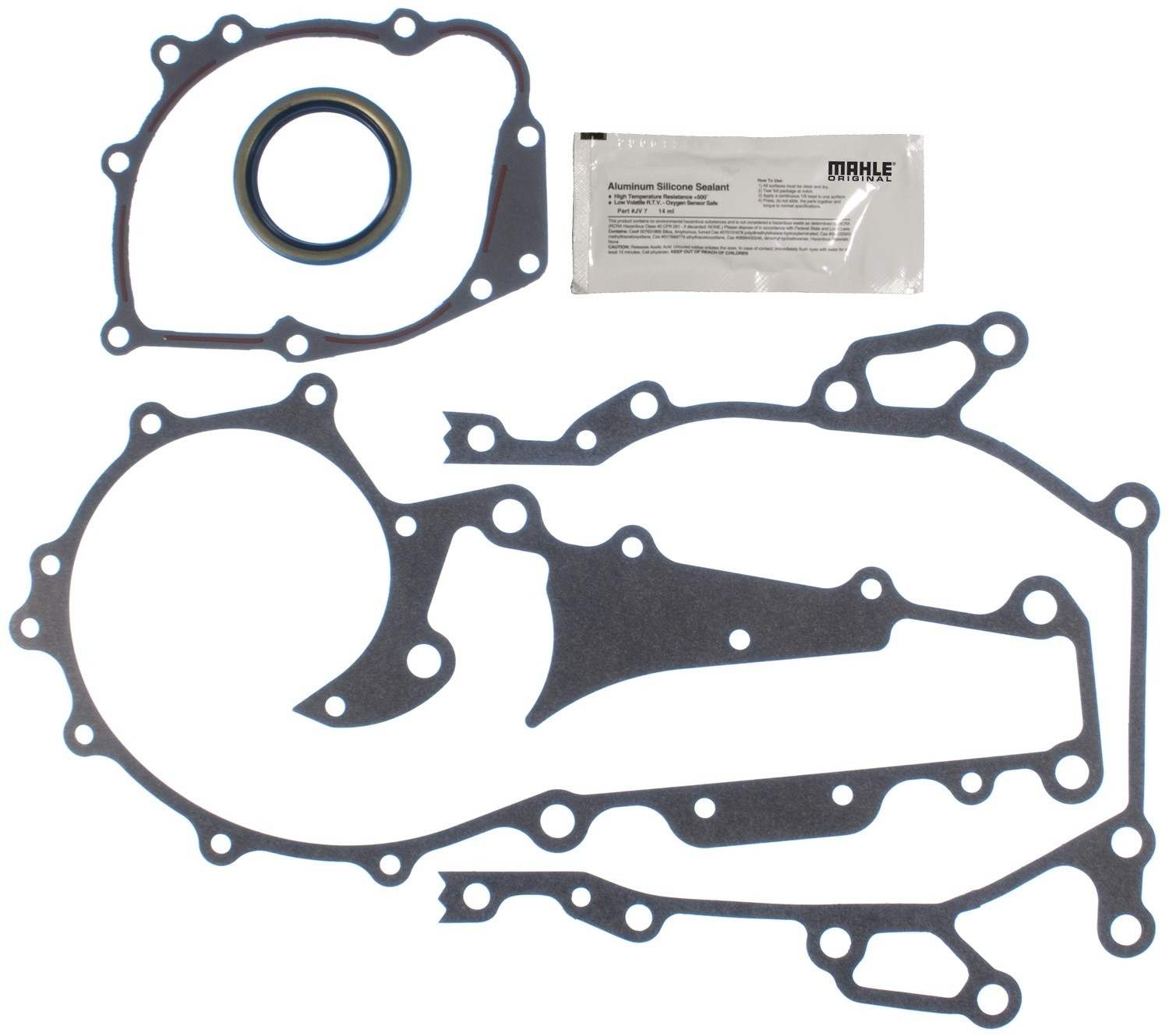 mahle engine timing cover gasket set  frsport jv1109