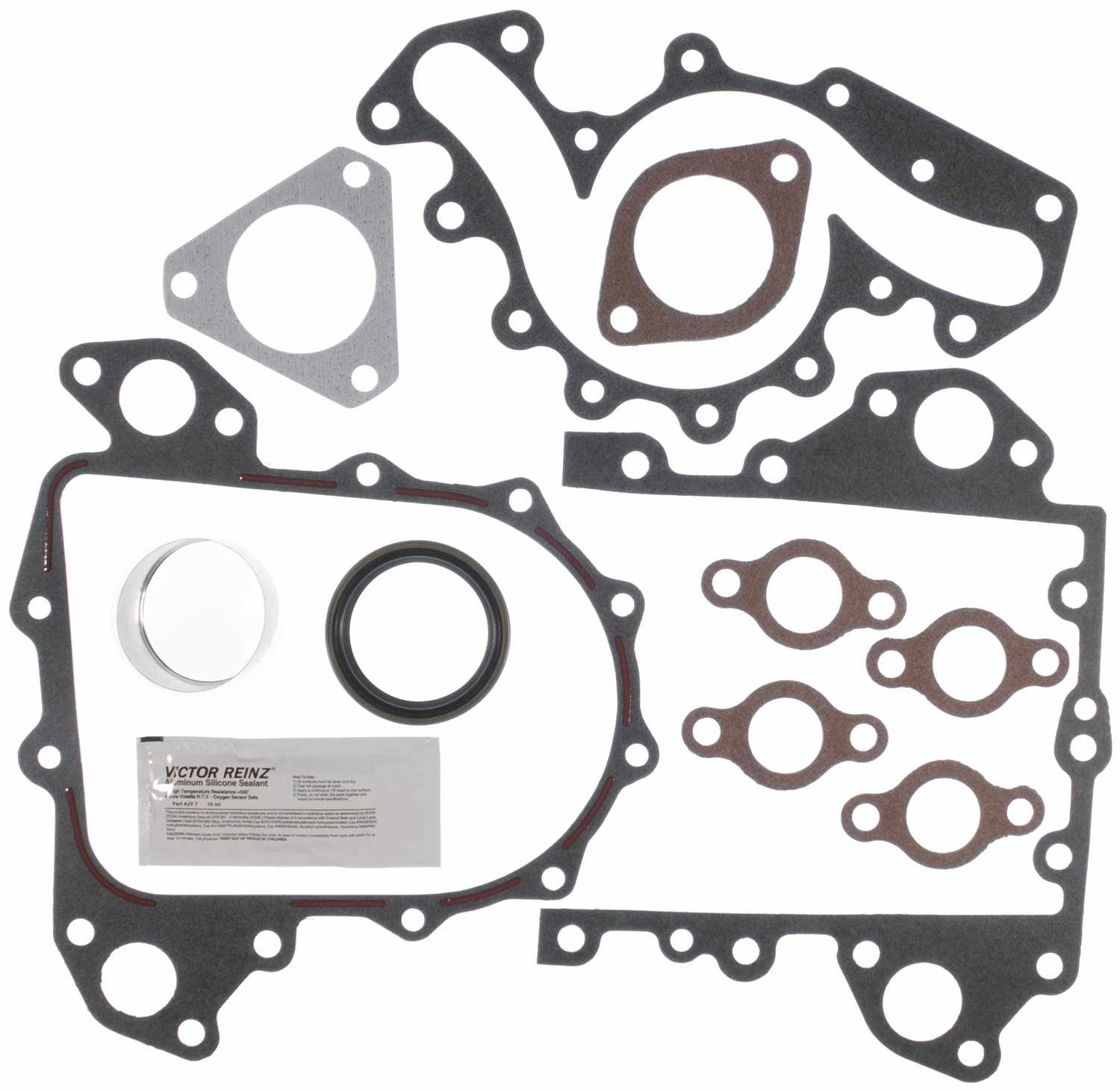 MAHLE Engine Timing Cover Gasket Set  top view frsport JV1134