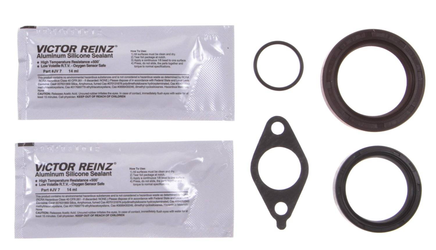 MAHLE Engine Timing Cover Gasket Set  top view frsport JV1146