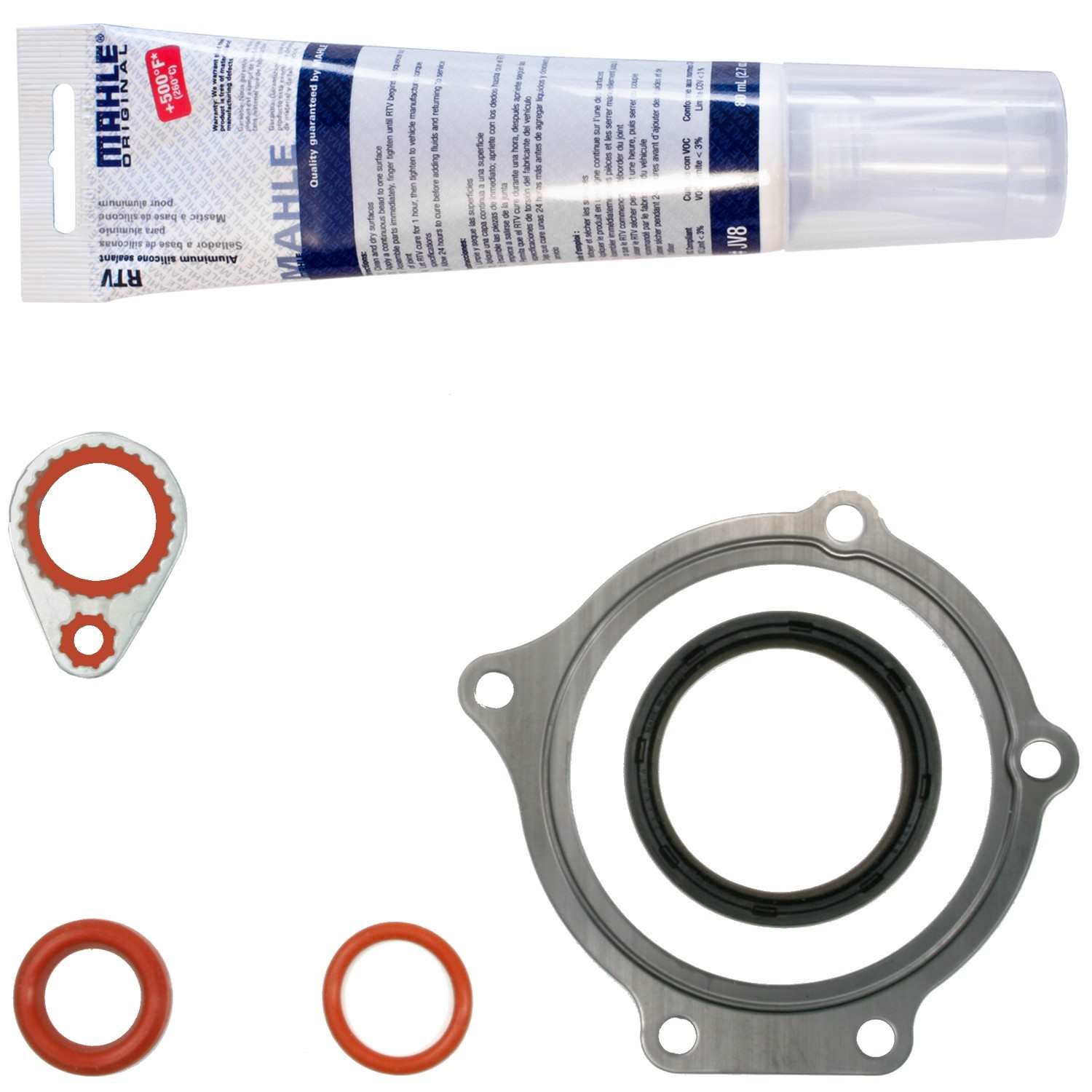 mahle engine timing cover gasket set  frsport jv5039