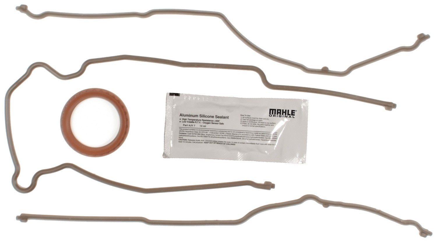 mahle engine timing cover gasket set  frsport jv5051