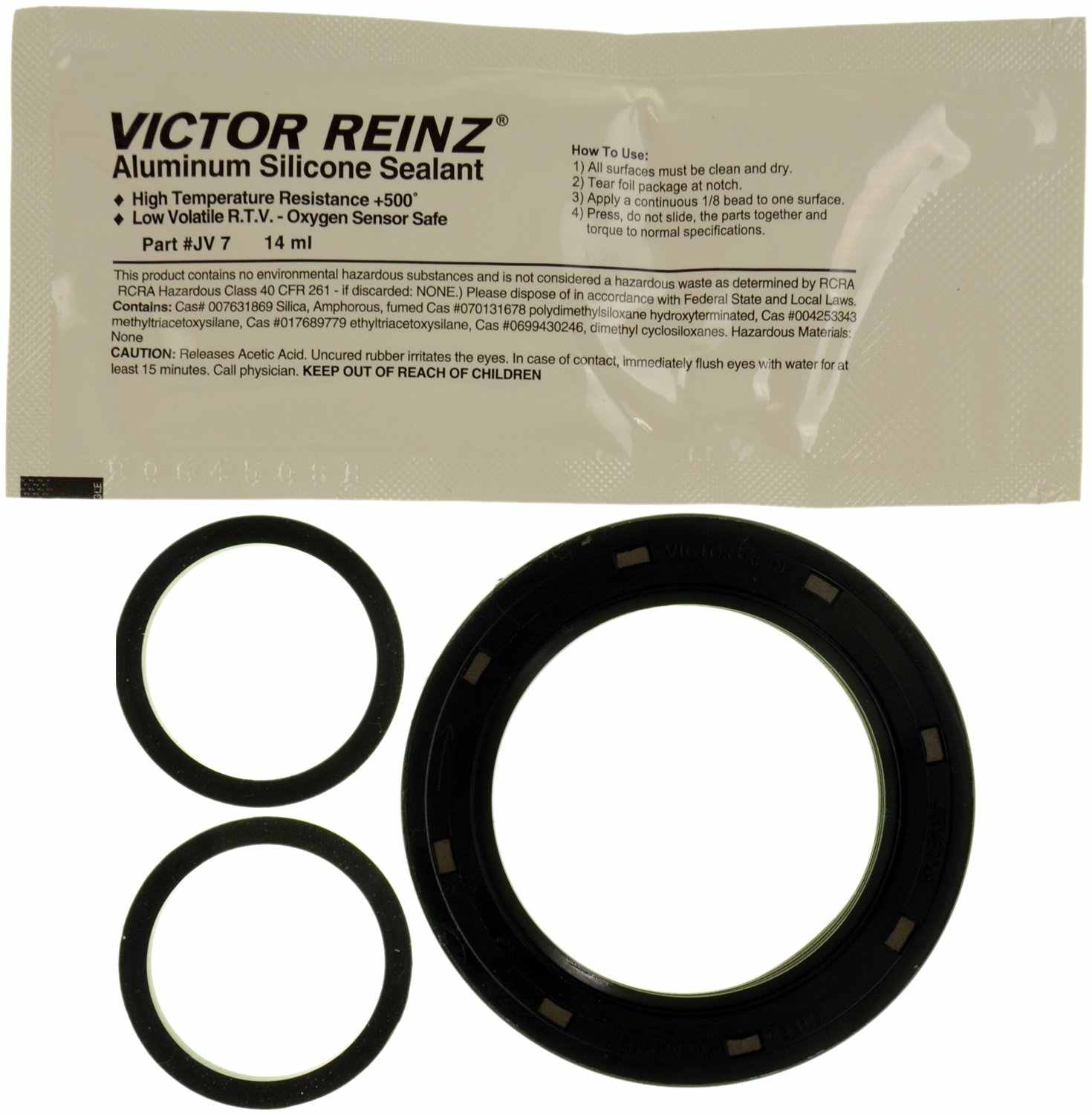 MAHLE Engine Timing Cover Gasket Set  top view frsport JV5078