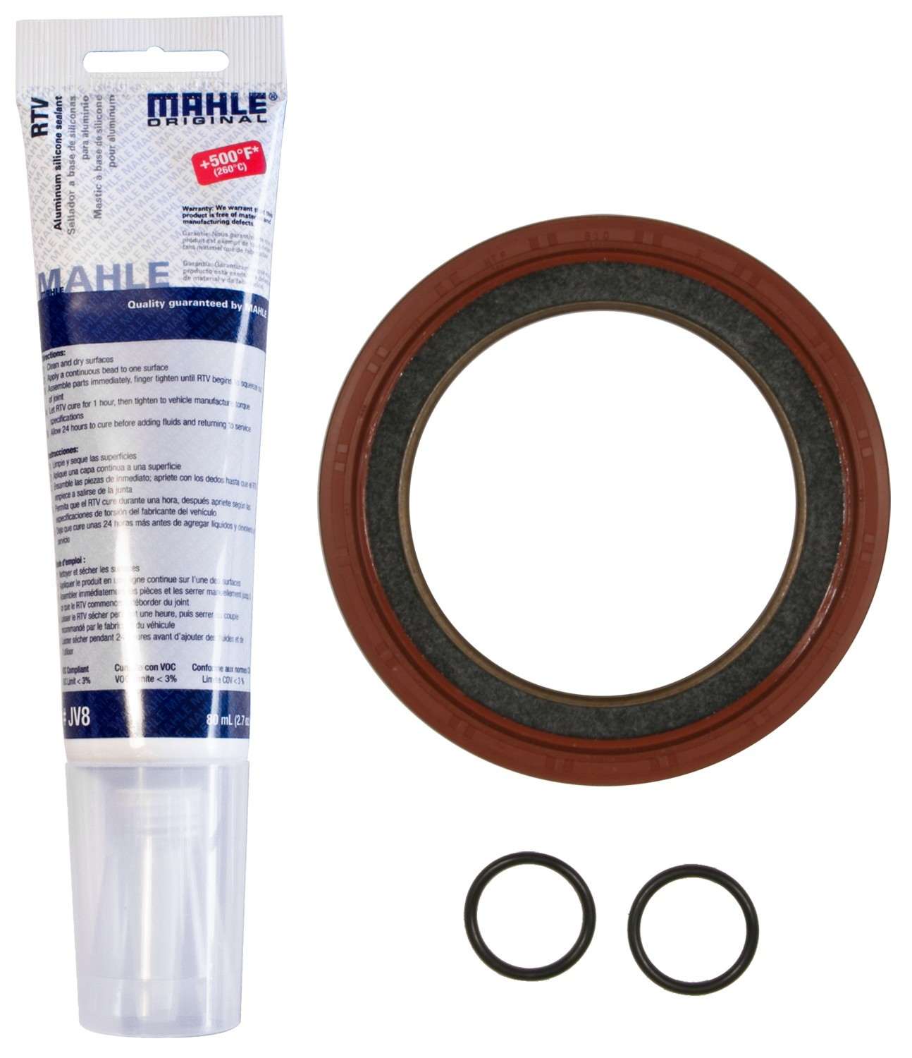 mahle engine timing cover gasket set  frsport jv5079