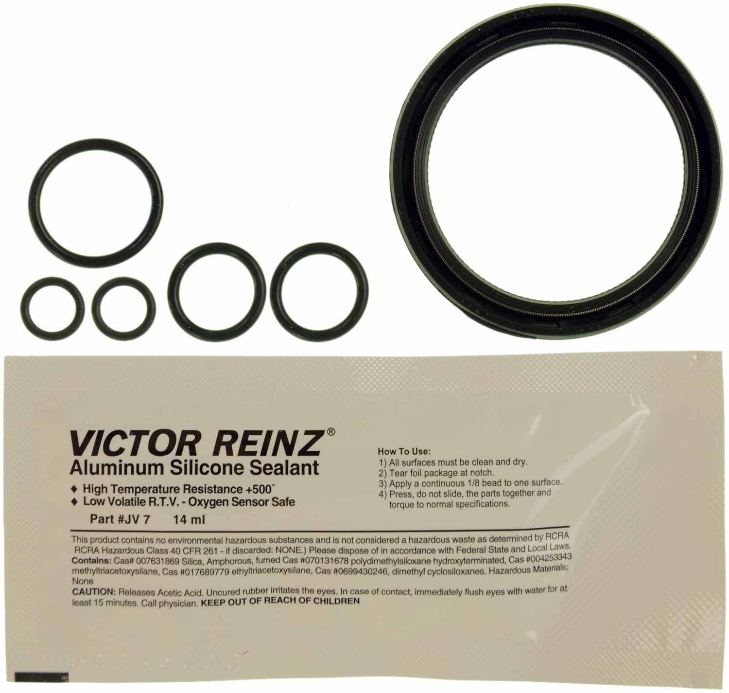 MAHLE Engine Timing Cover Gasket Set  top view frsport JV5088