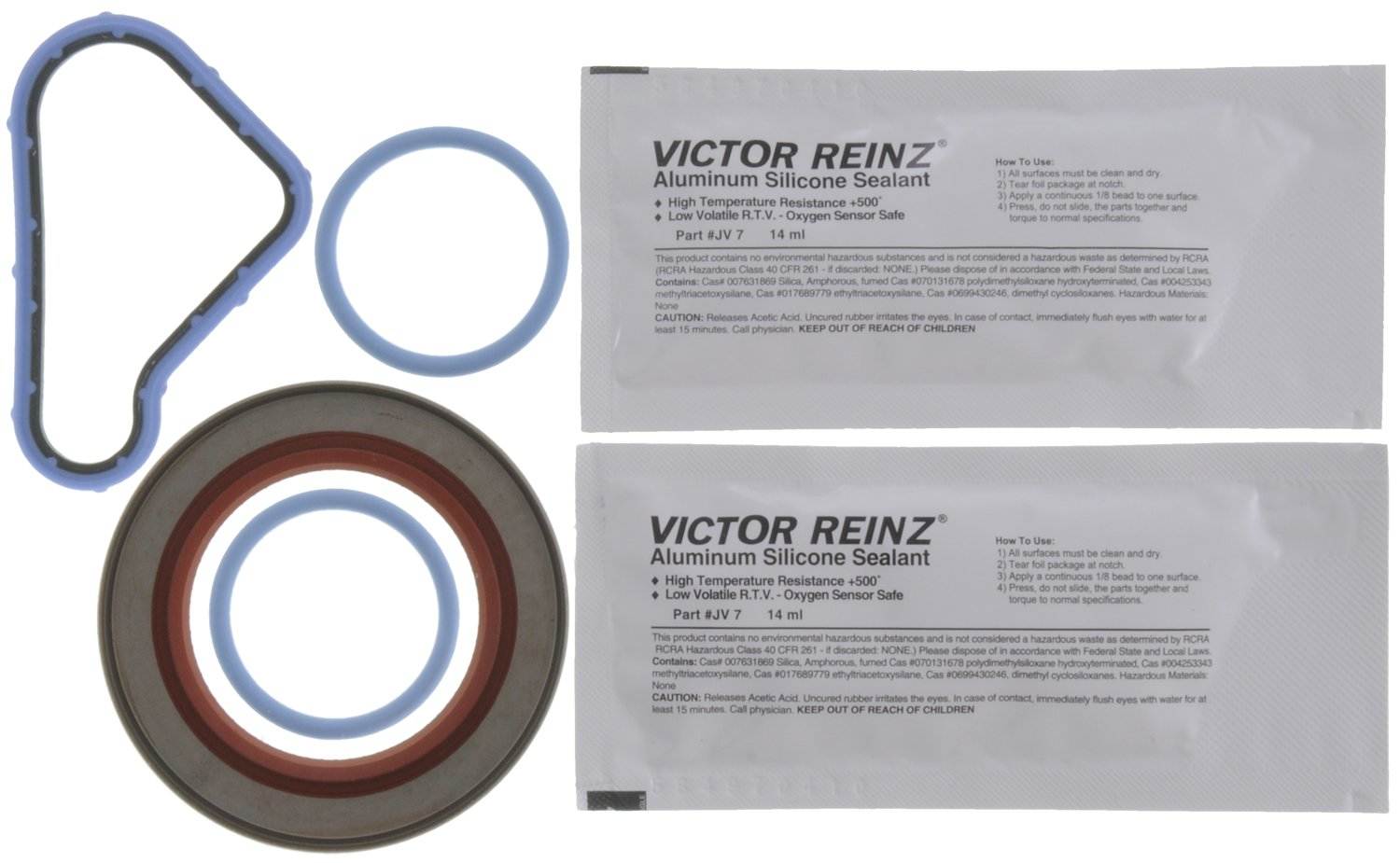 MAHLE Engine Timing Cover Gasket Set  top view frsport JV5137