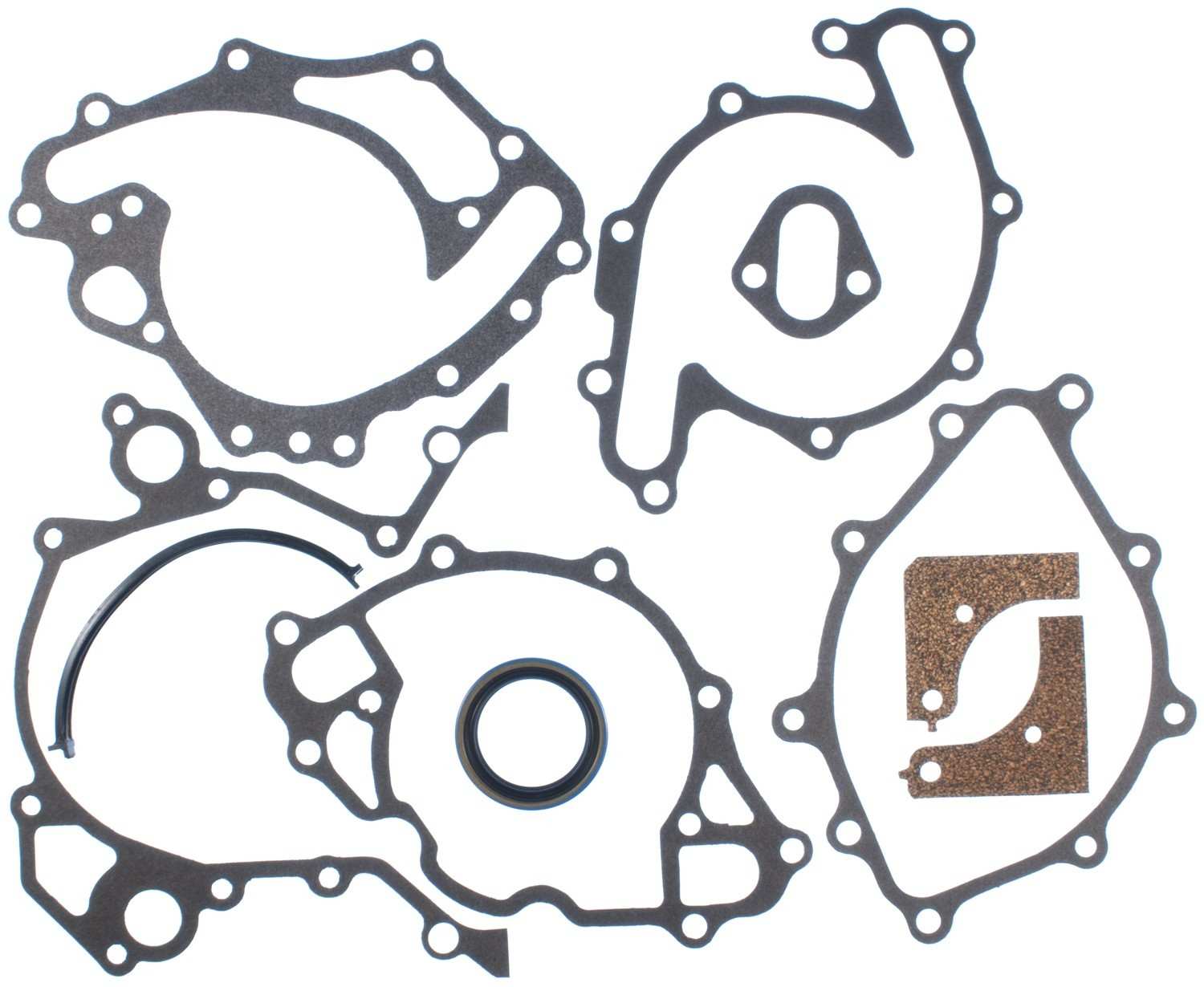 mahle engine timing cover gasket set  frsport jv856