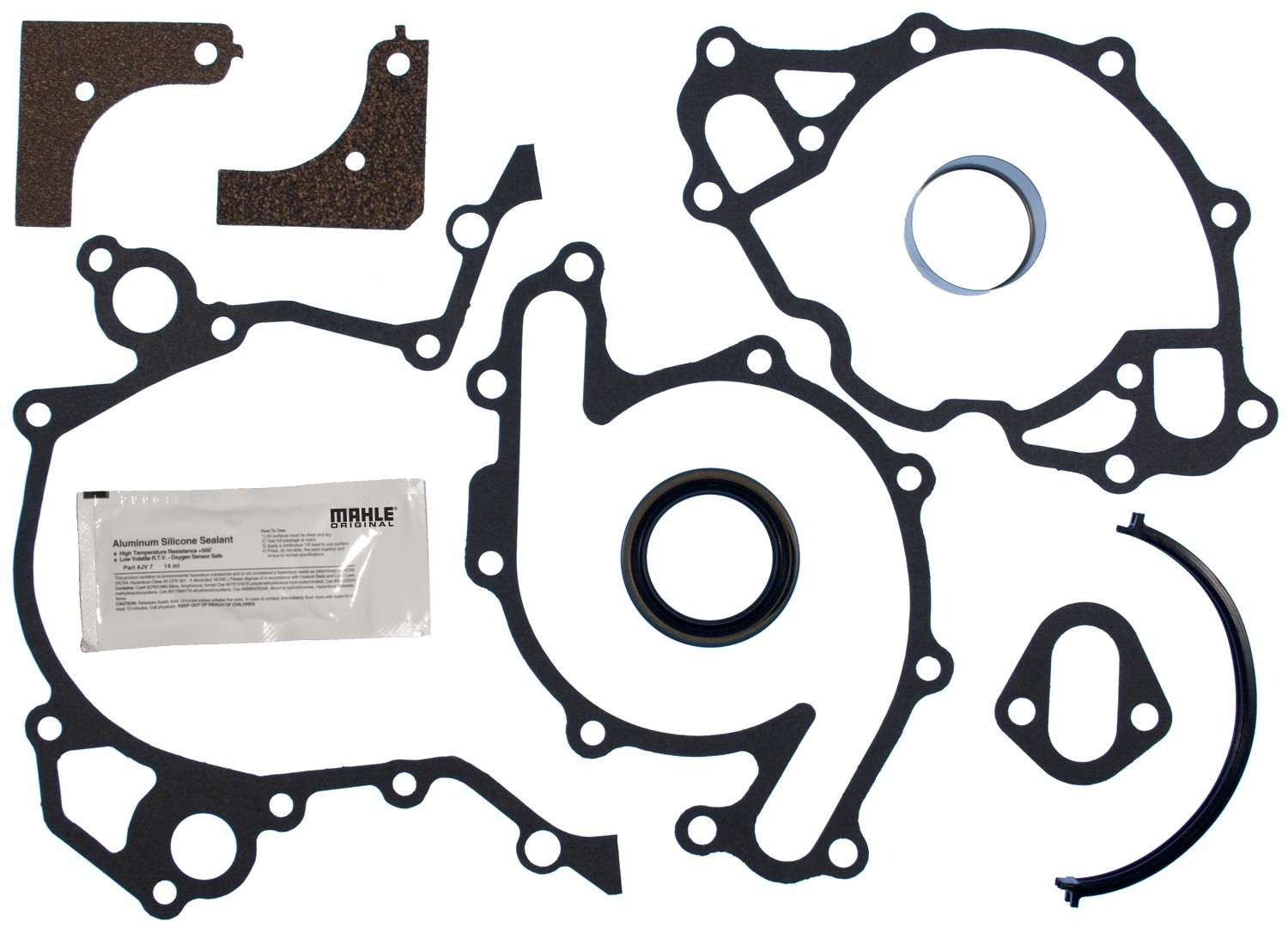 mahle engine timing cover gasket set  frsport jv922