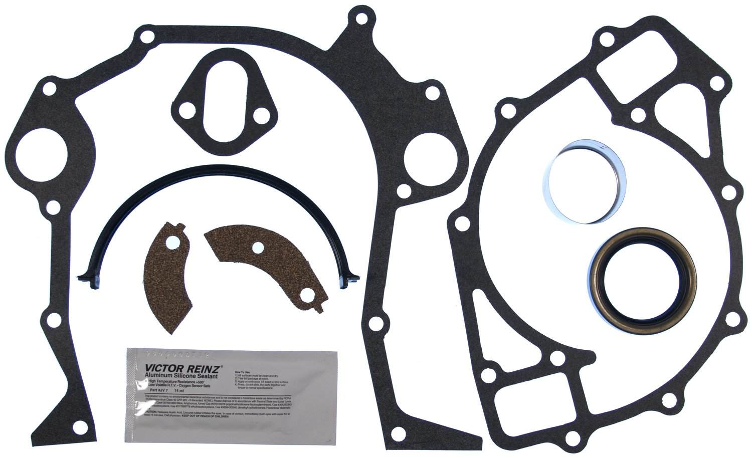 MAHLE Engine Timing Cover Gasket Set  top view frsport JV932