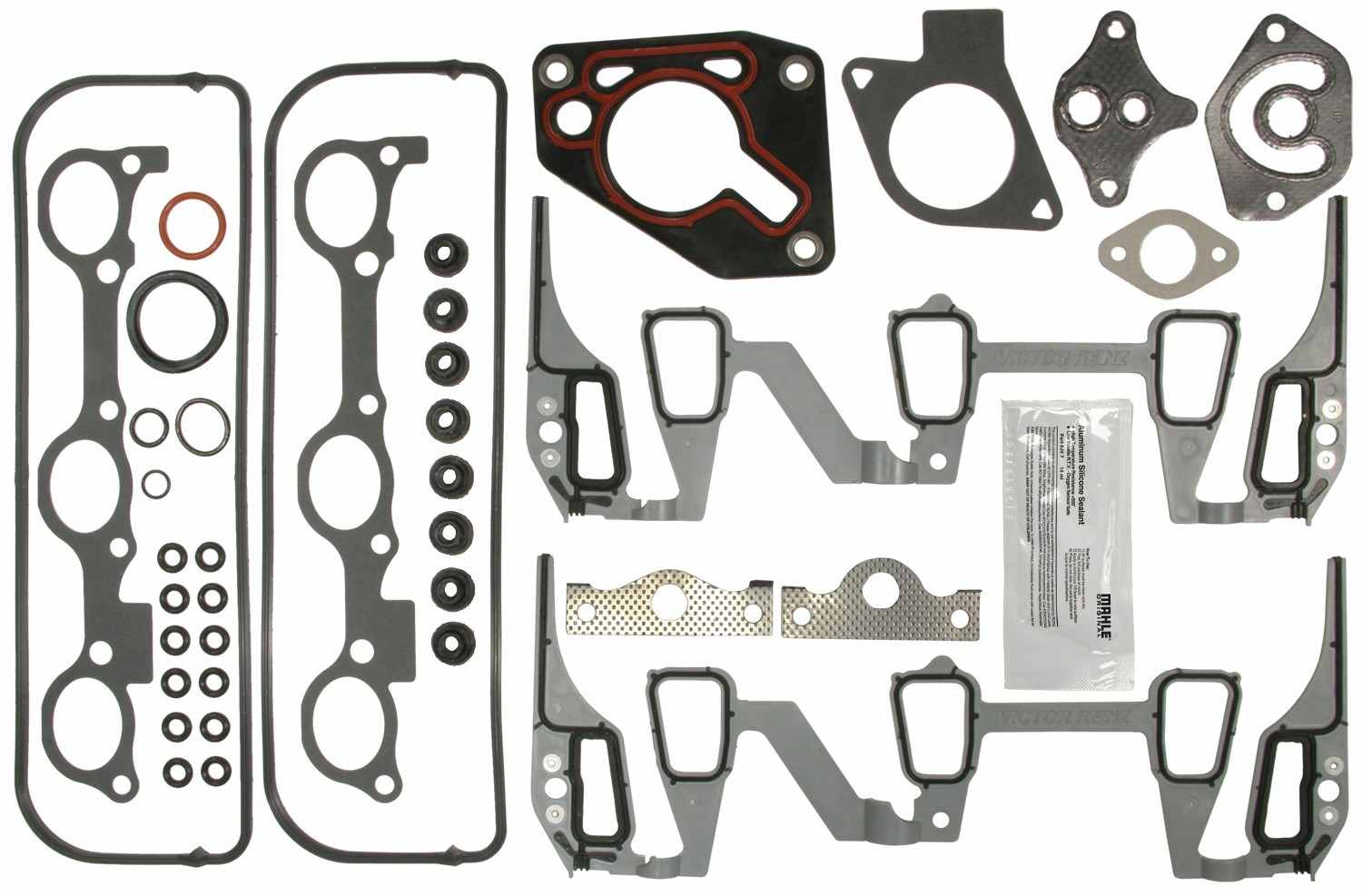 mahle engine intake manifold gasket set  frsport mis16166