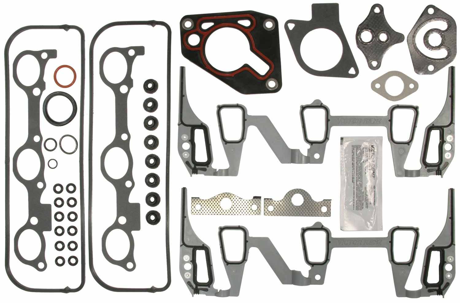 MAHLE Engine Intake Manifold Gasket Set  top view frsport MIS16166