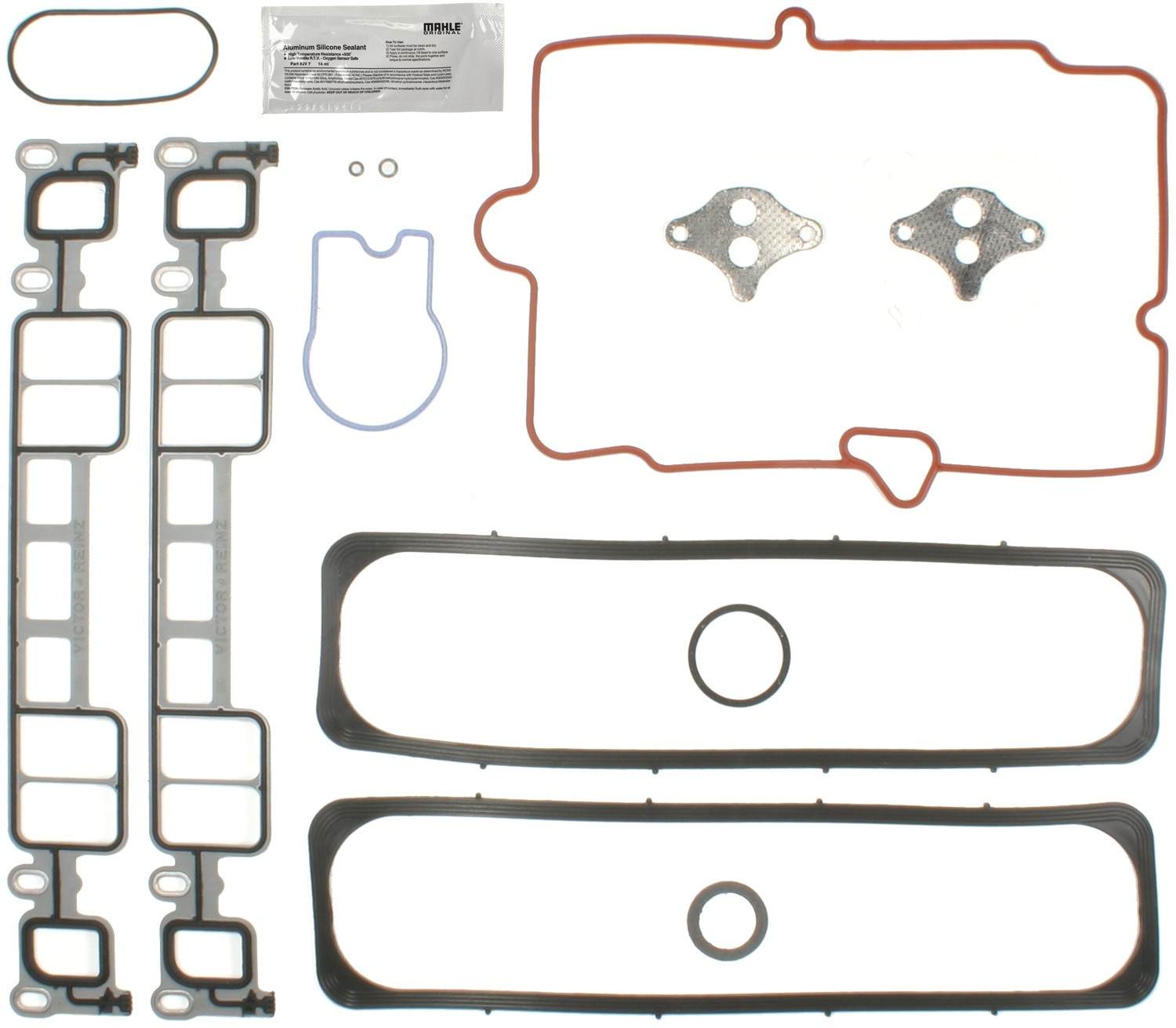 mahle engine intake manifold gasket set  frsport mis16167