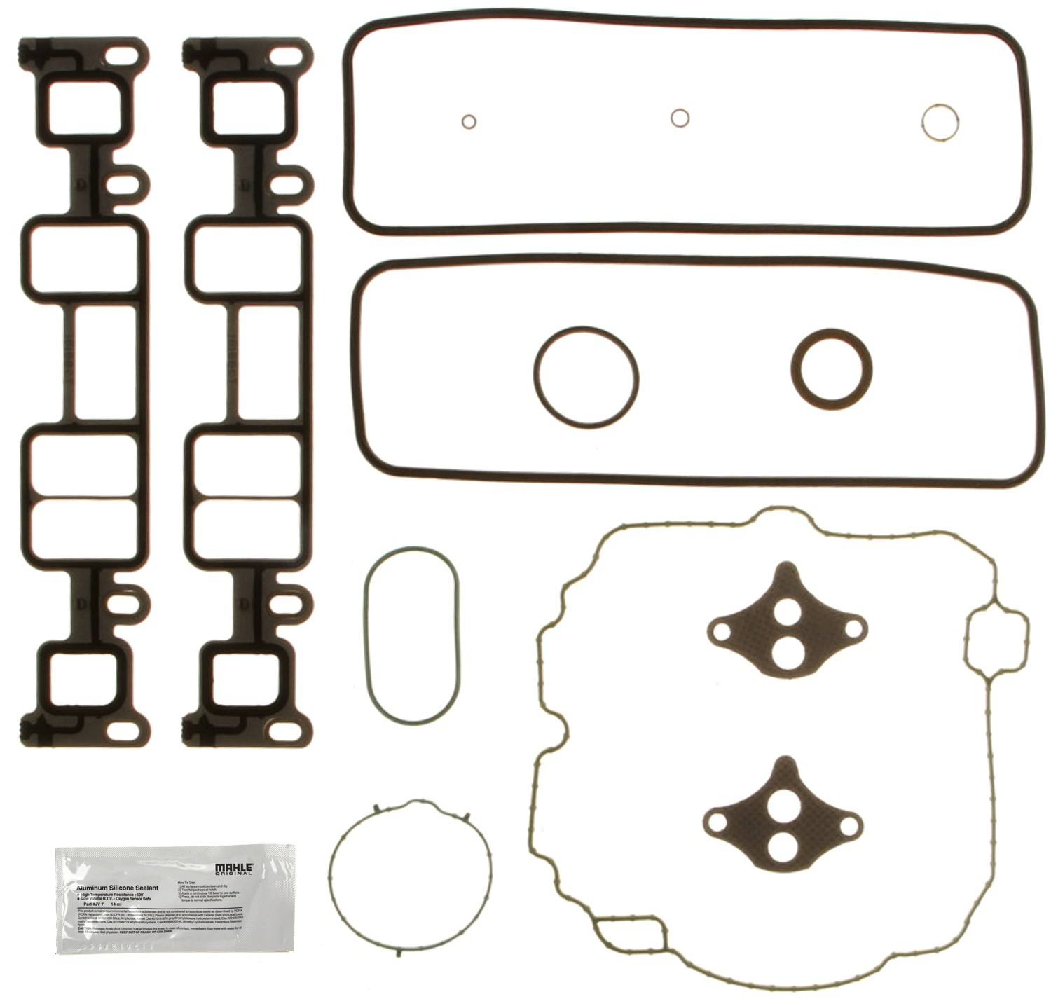 mahle engine intake manifold gasket set  frsport mis16168a