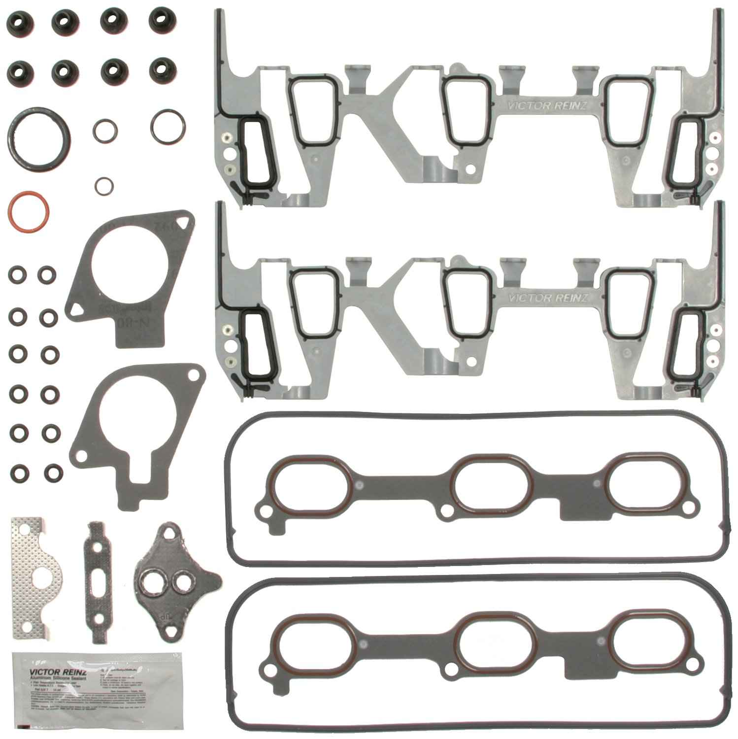 MAHLE Engine Intake Manifold Gasket Set  top view frsport MIS16259