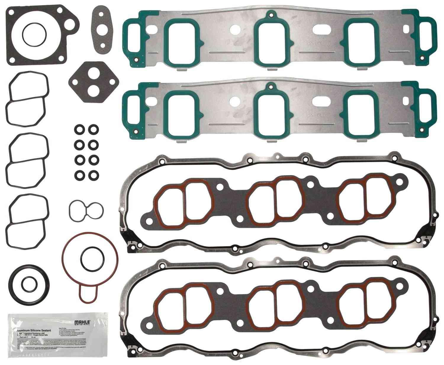 mahle engine intake manifold gasket set  frsport mis19316