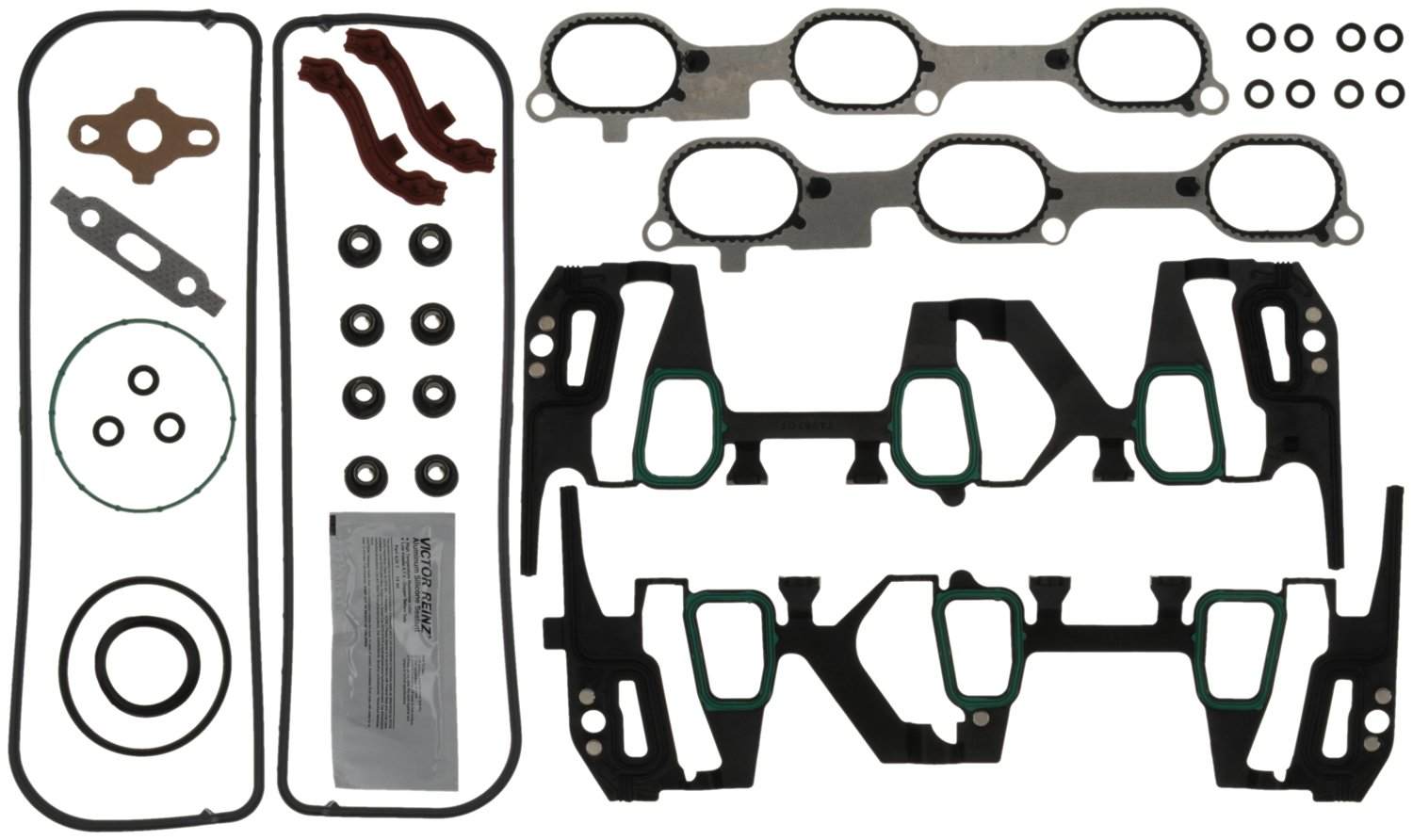 MAHLE Engine Intake Manifold Gasket Set  top view frsport MIS19377