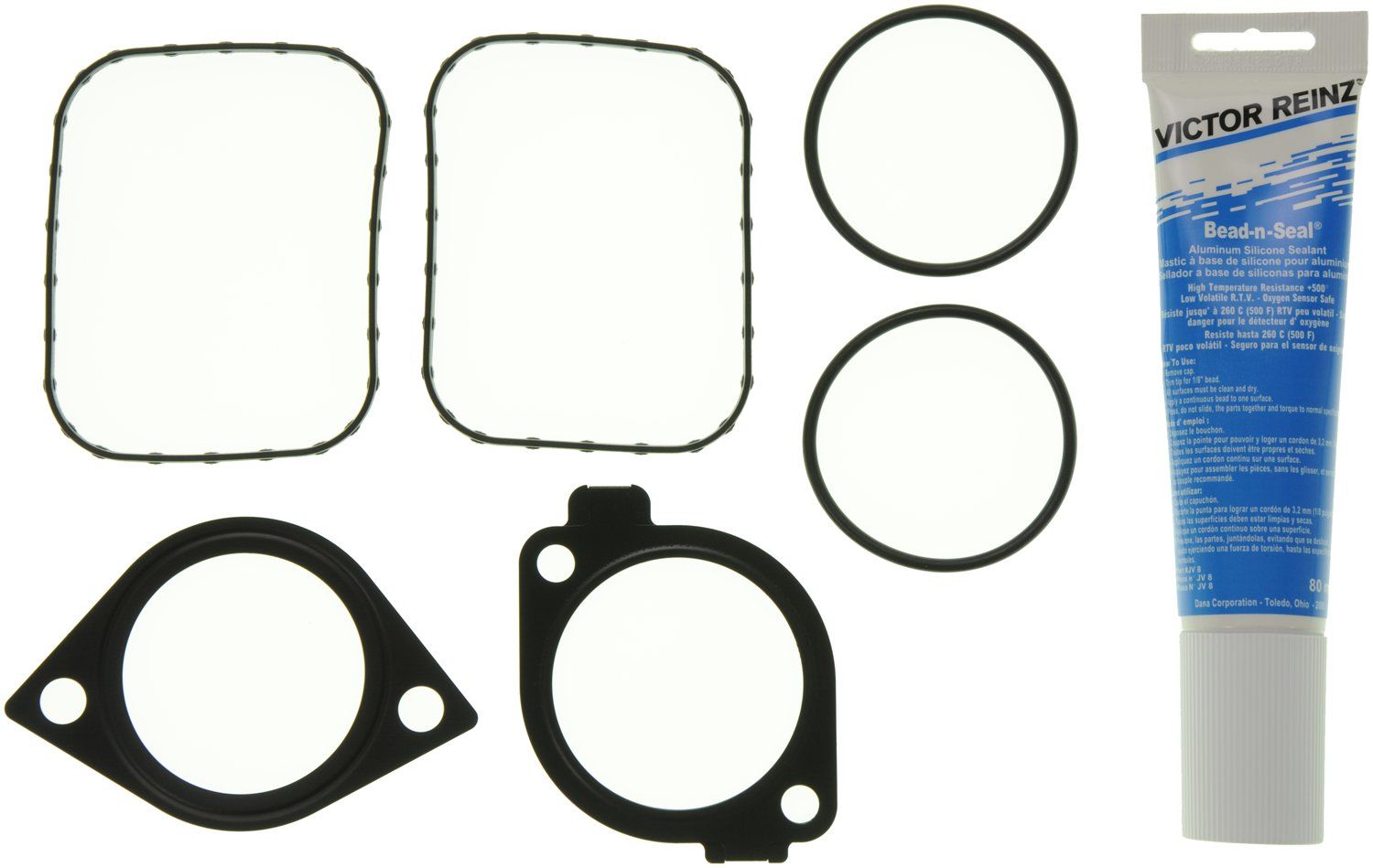 MAHLE Engine Intake Manifold Gasket Set  top view frsport MIS19402