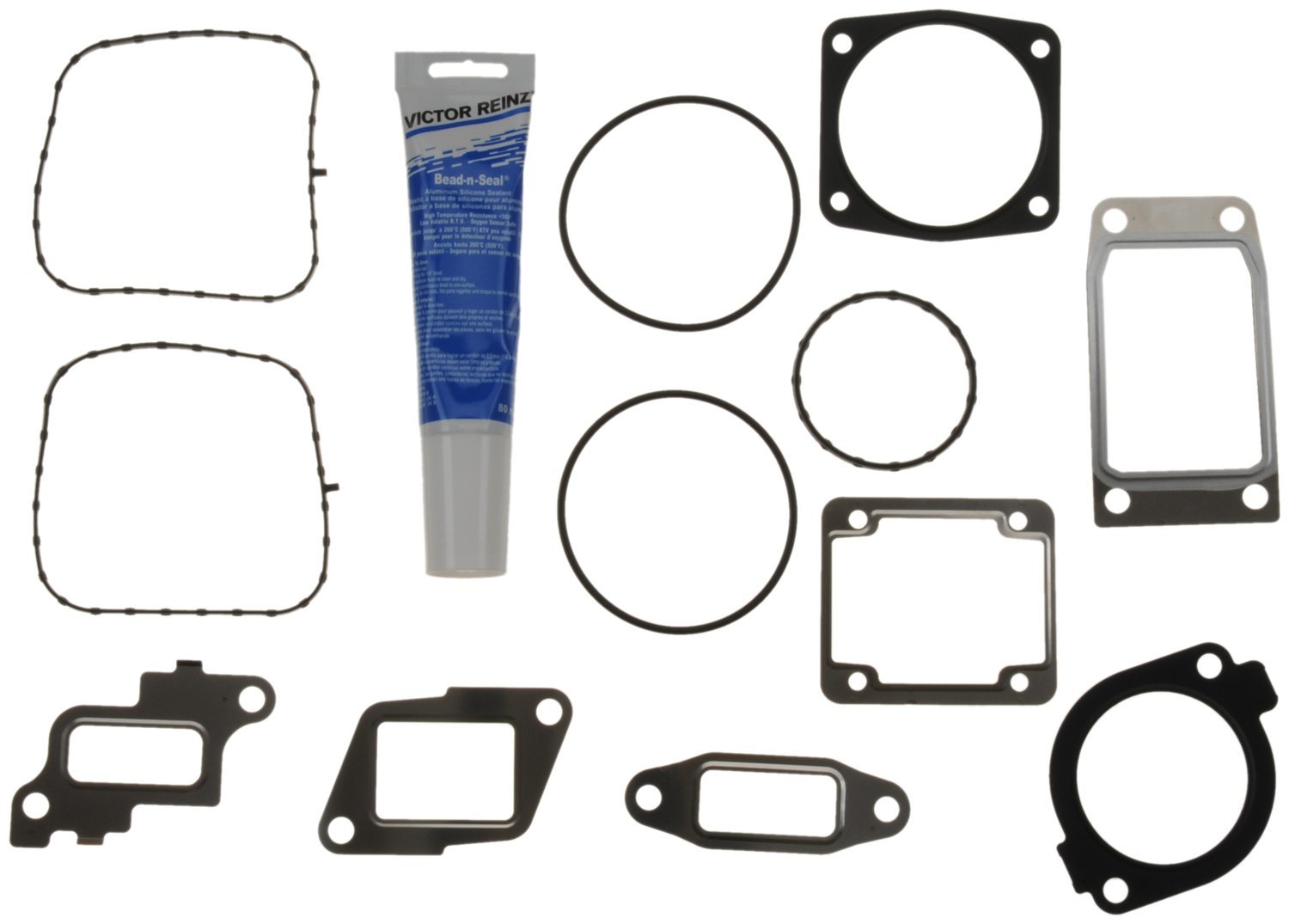 MAHLE Engine Intake Manifold Gasket Set  top view frsport MIS19403