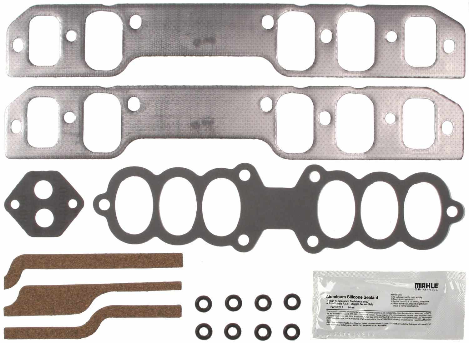 mahle engine intake manifold gasket set  frsport ms15451