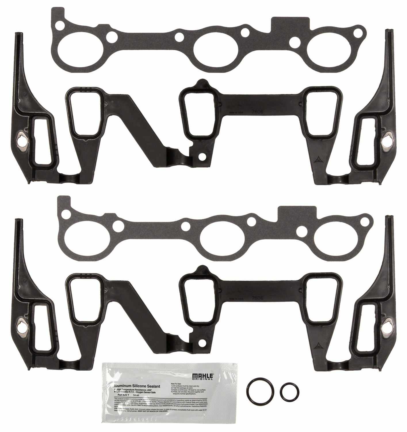 mahle engine intake manifold gasket set  frsport ms16166