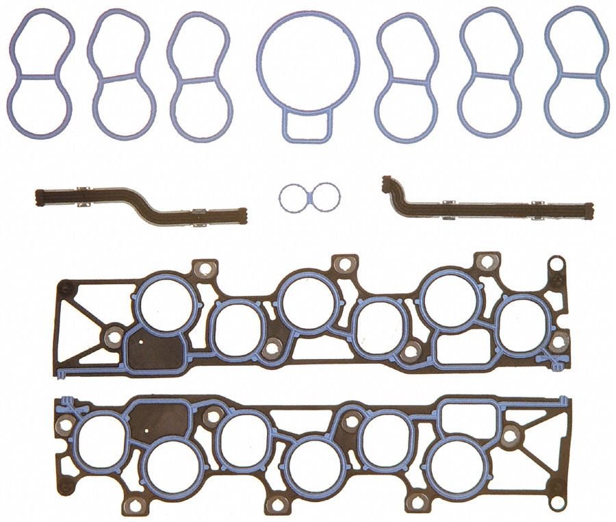 MAHLE Engine Intake Manifold Gasket Set  top view frsport MS16233