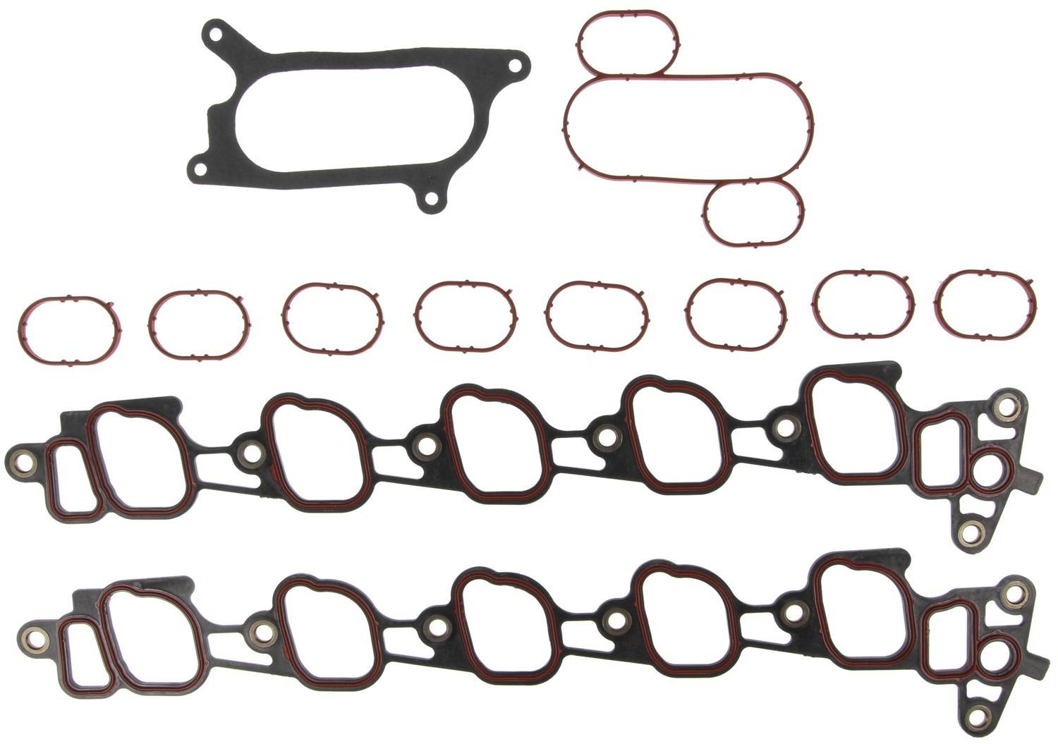 MAHLE Engine Intake Manifold Gasket Set  top view frsport MS16343