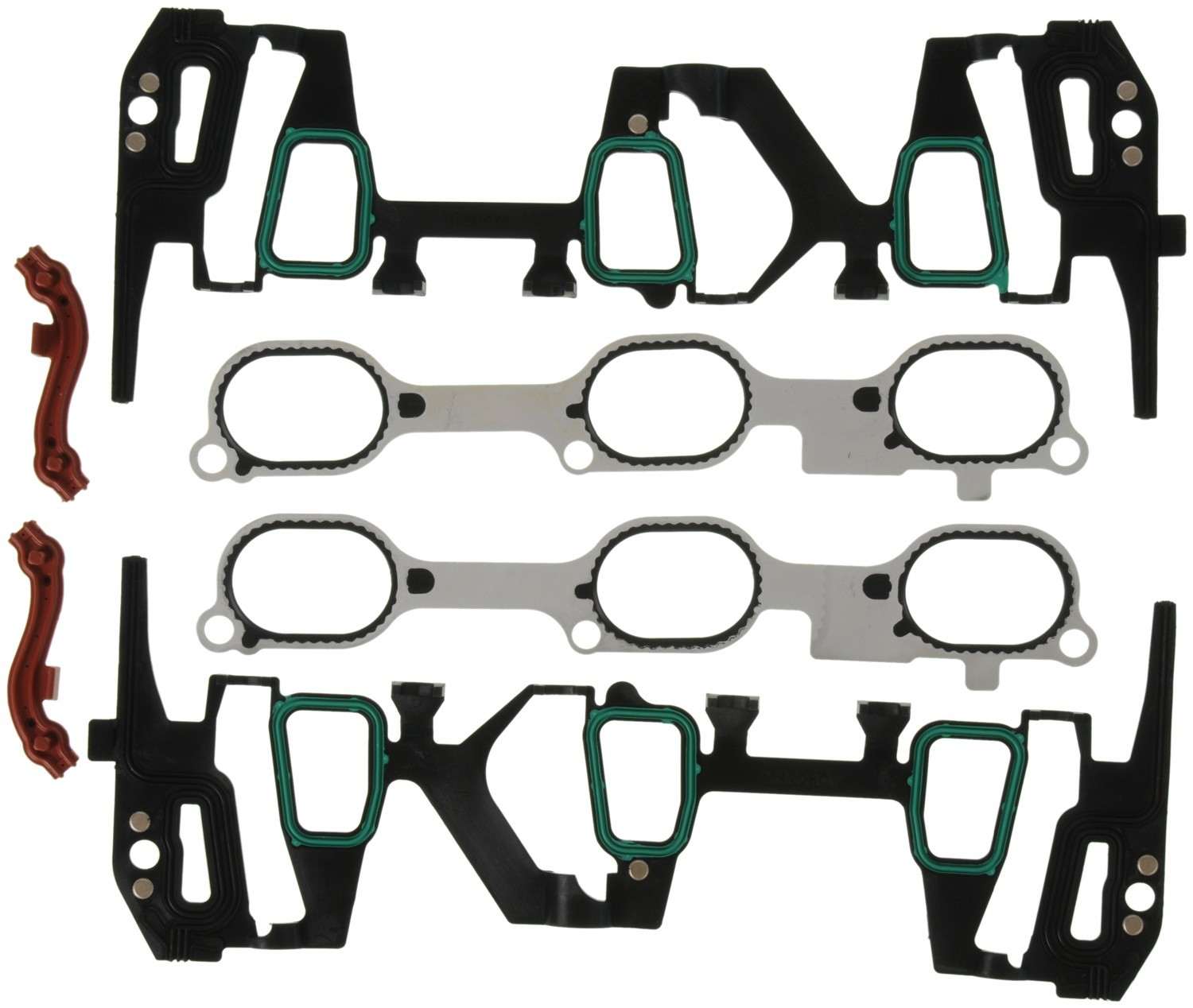 mahle engine intake manifold gasket set  frsport ms19377