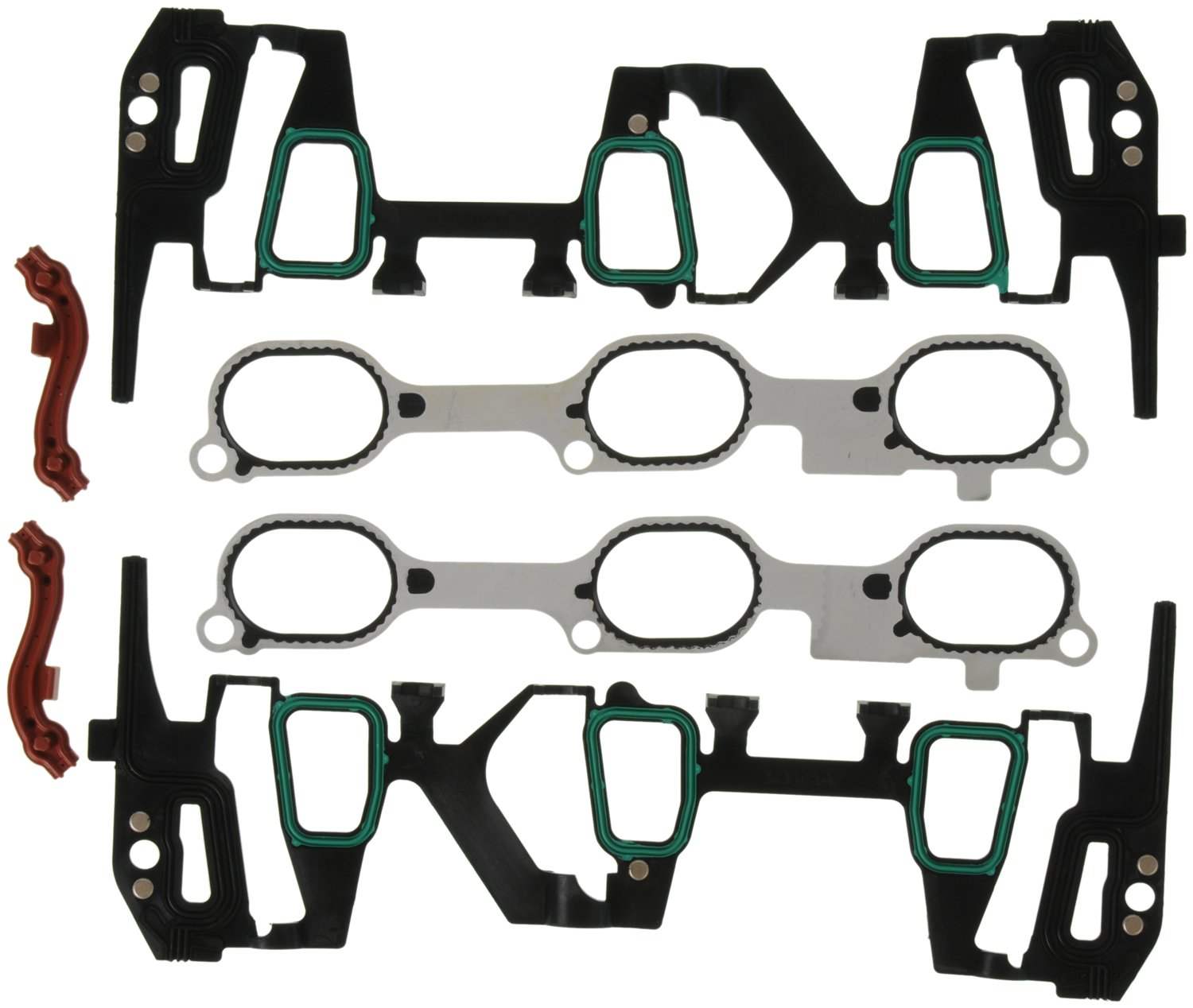 MAHLE Engine Intake Manifold Gasket Set  top view frsport MS19377