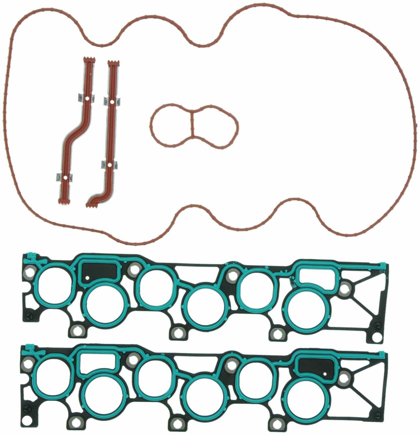 mahle engine intake manifold gasket set  frsport ms19389