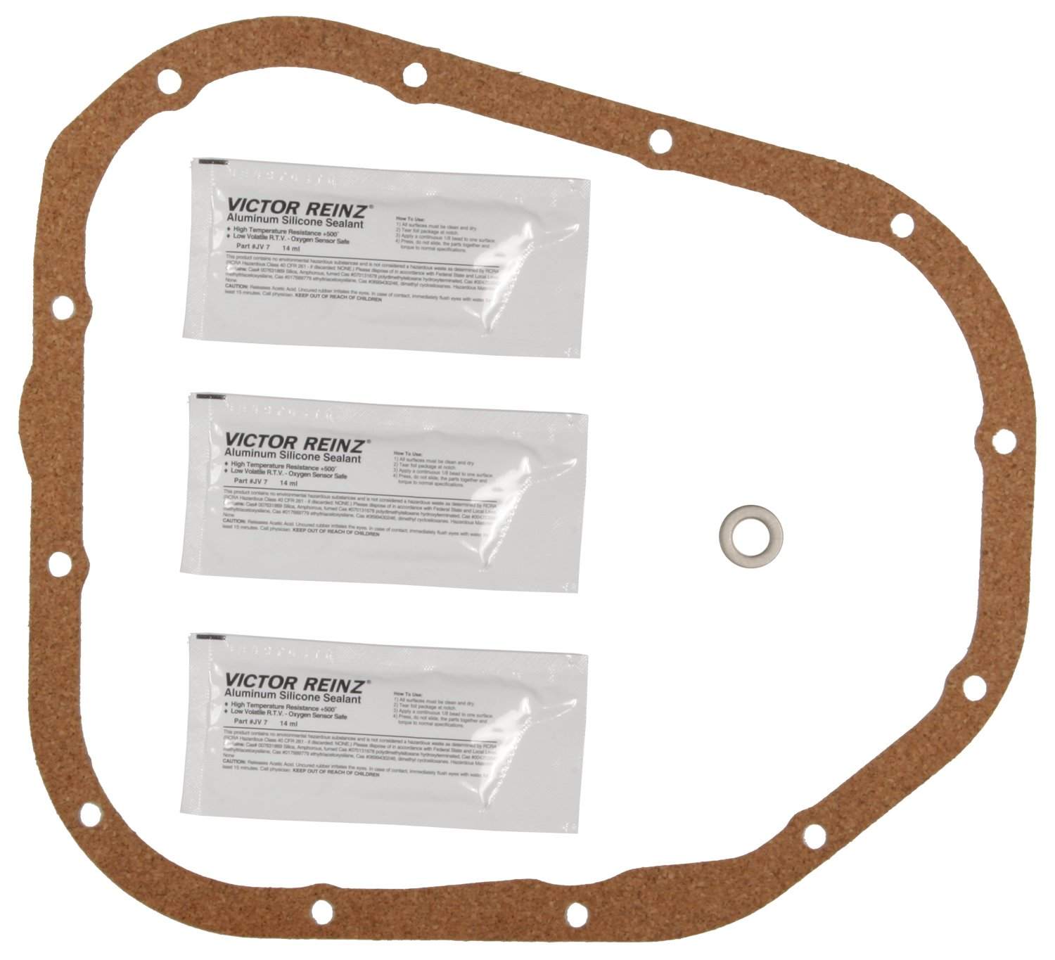 MAHLE Engine Oil Pan Gasket Set  top view frsport OS32237